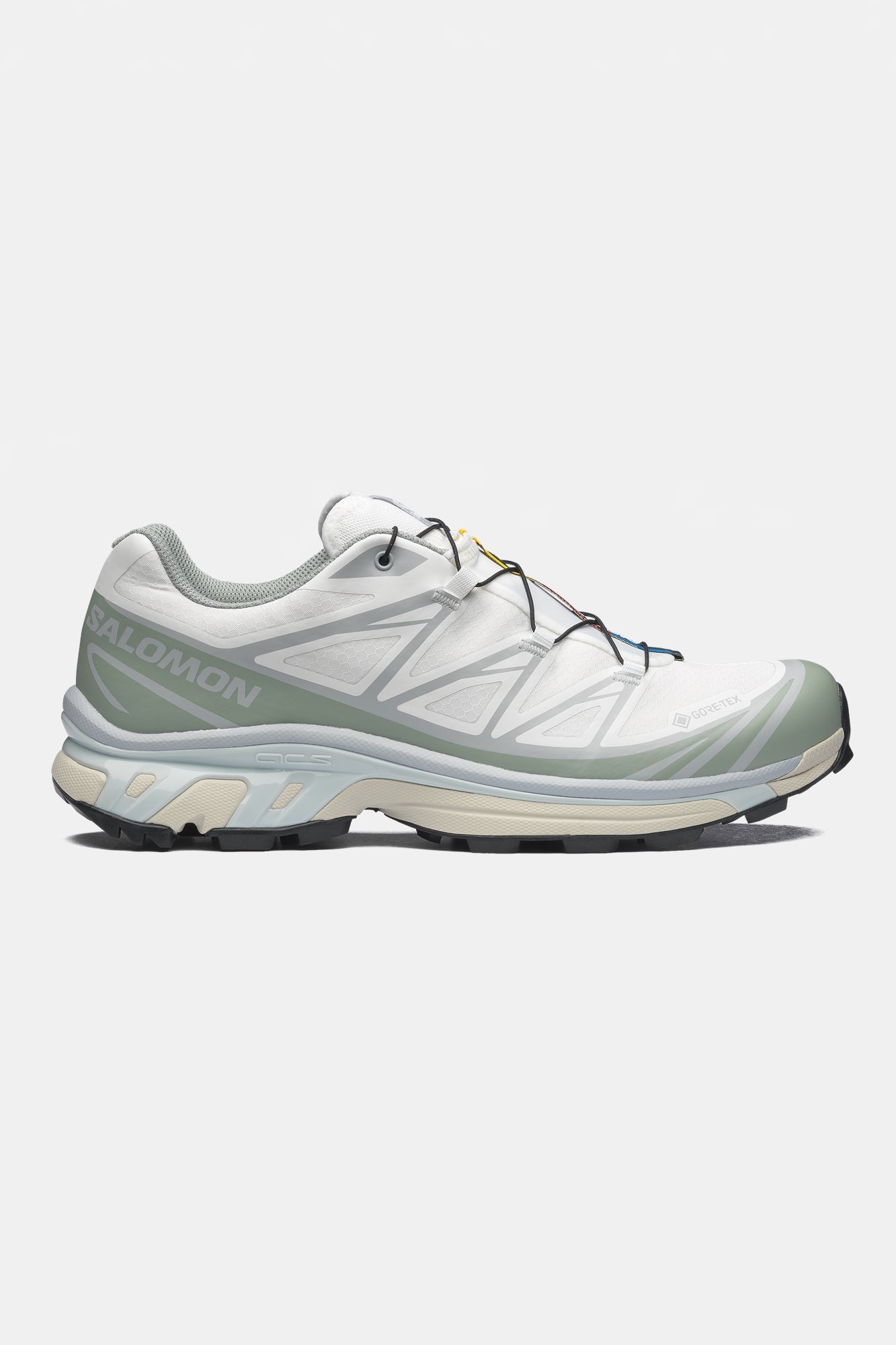 XT-6 Goretex White Green Ice Flow Man
