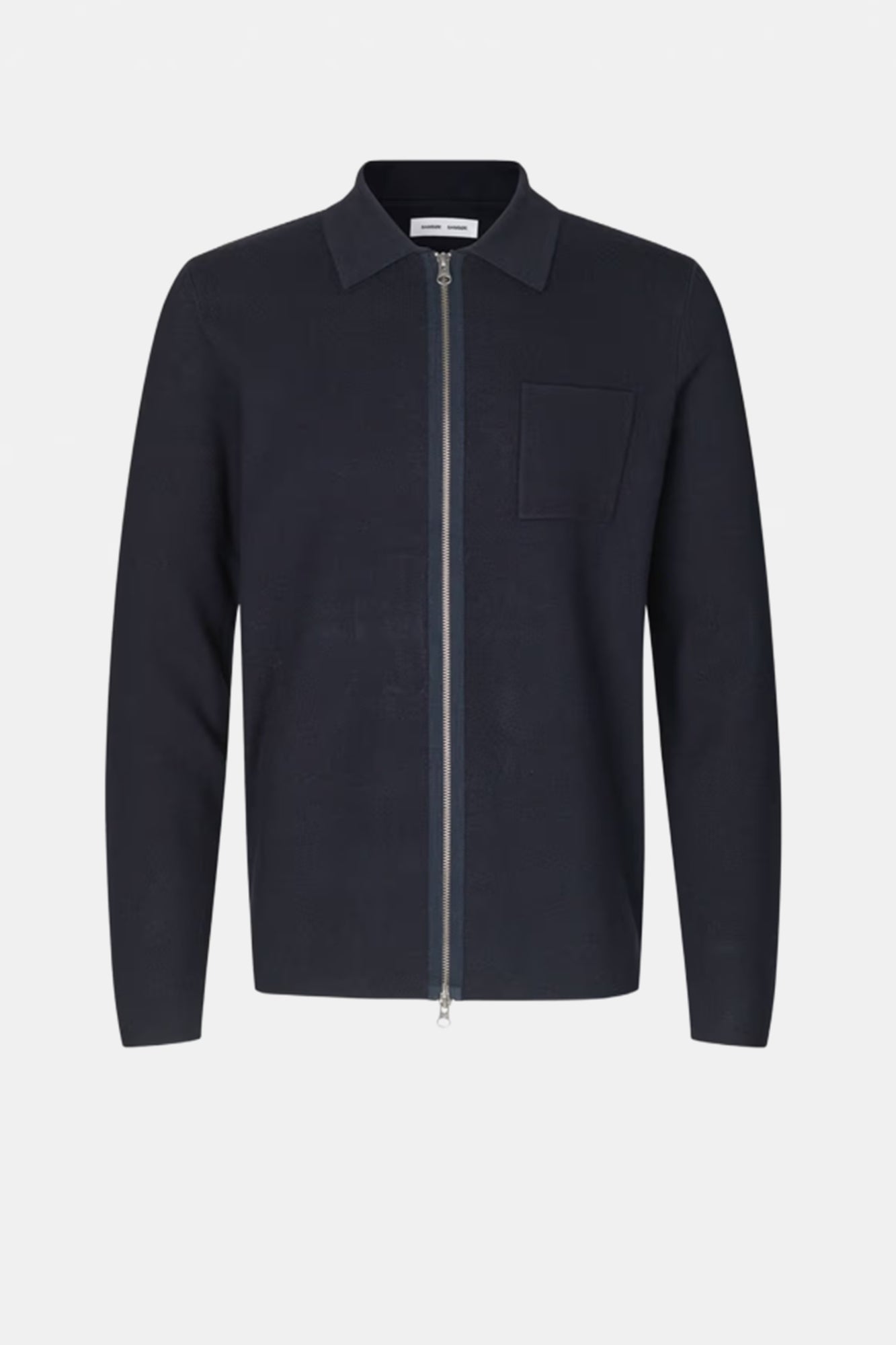 Guna Zip Cardigan Navy