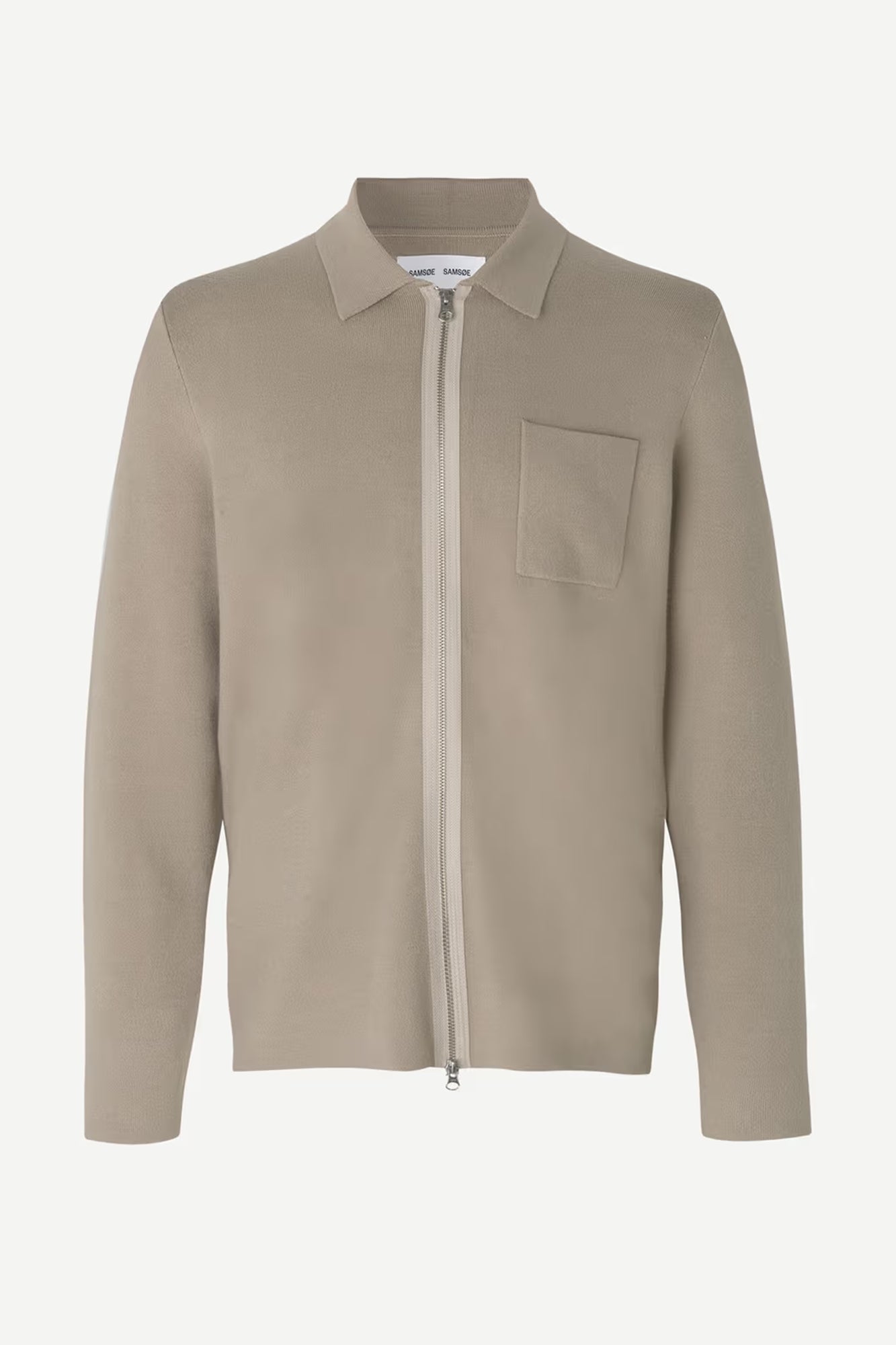 Guna Zip Cardigan Natural