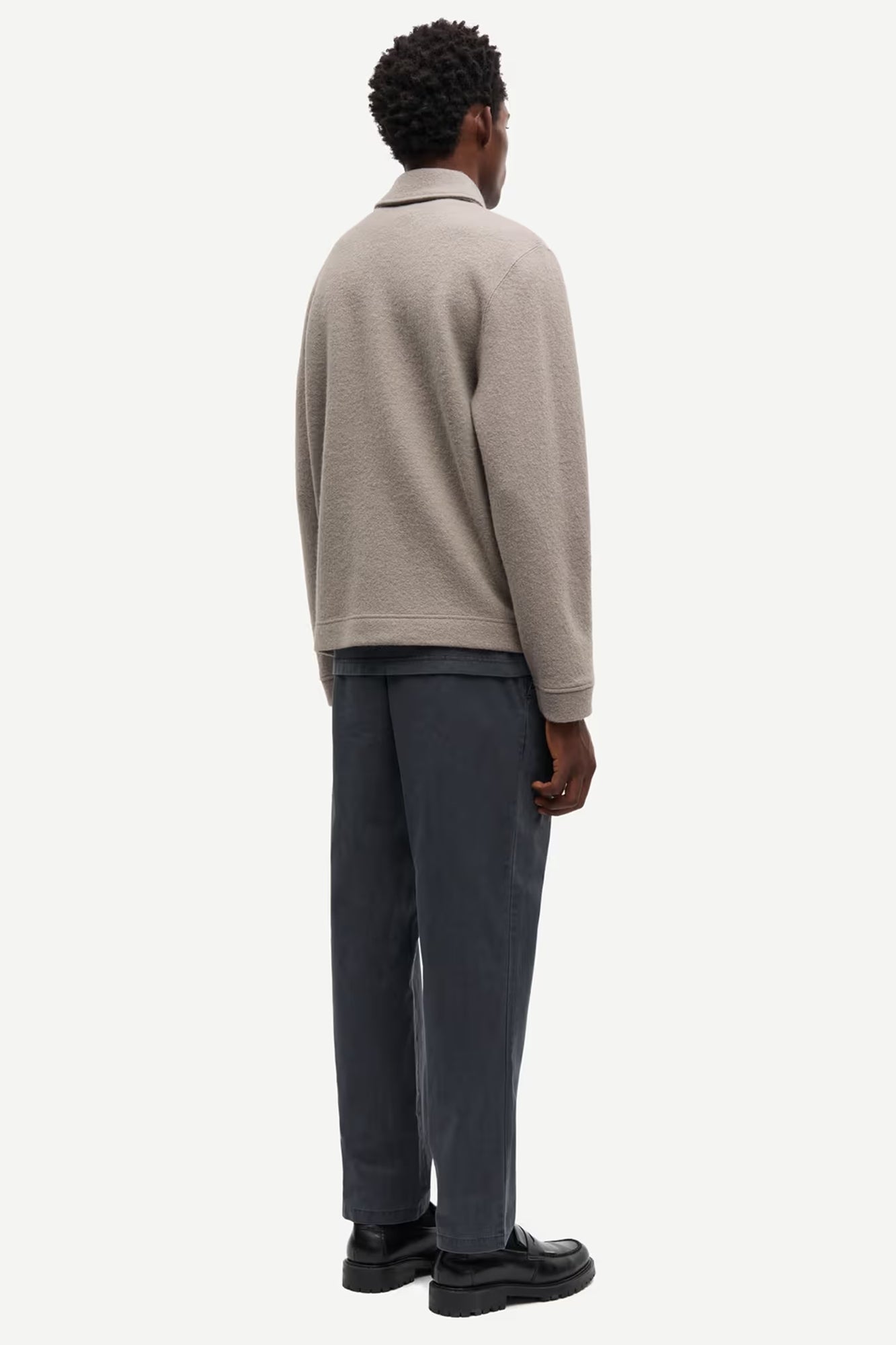 Hannes Wool Zip Cardigan