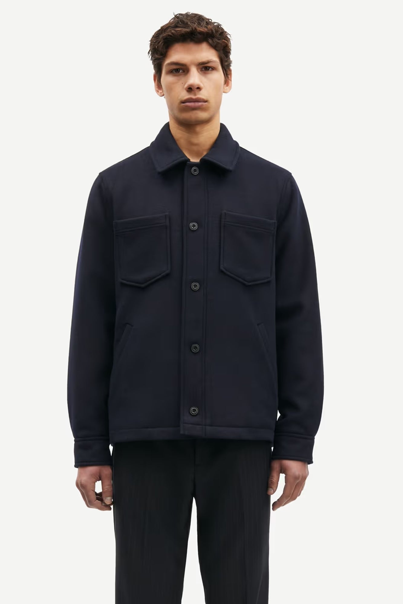 Pally Shirt Jacket Navy