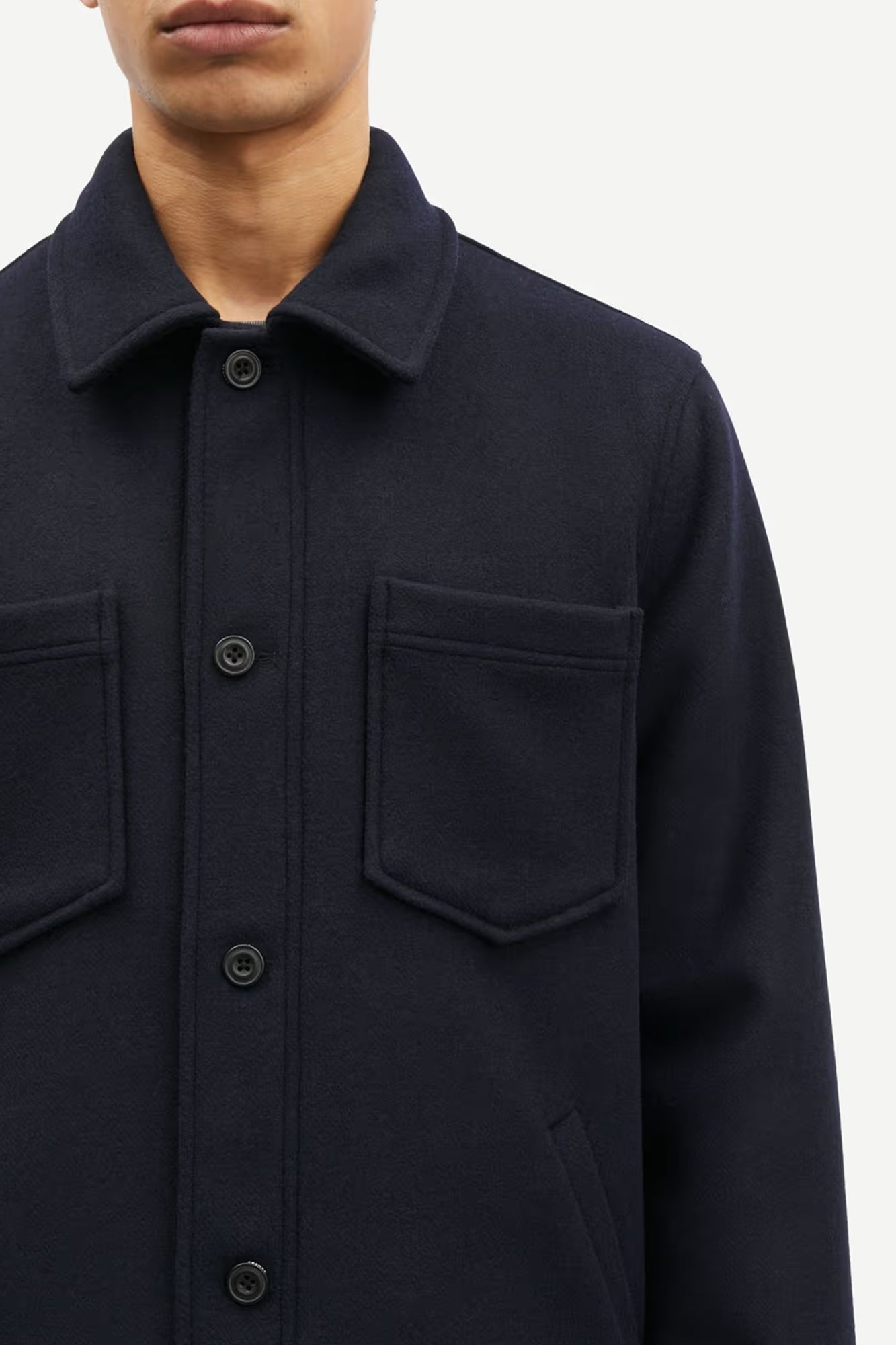 Pally Shirt Jacket Navy