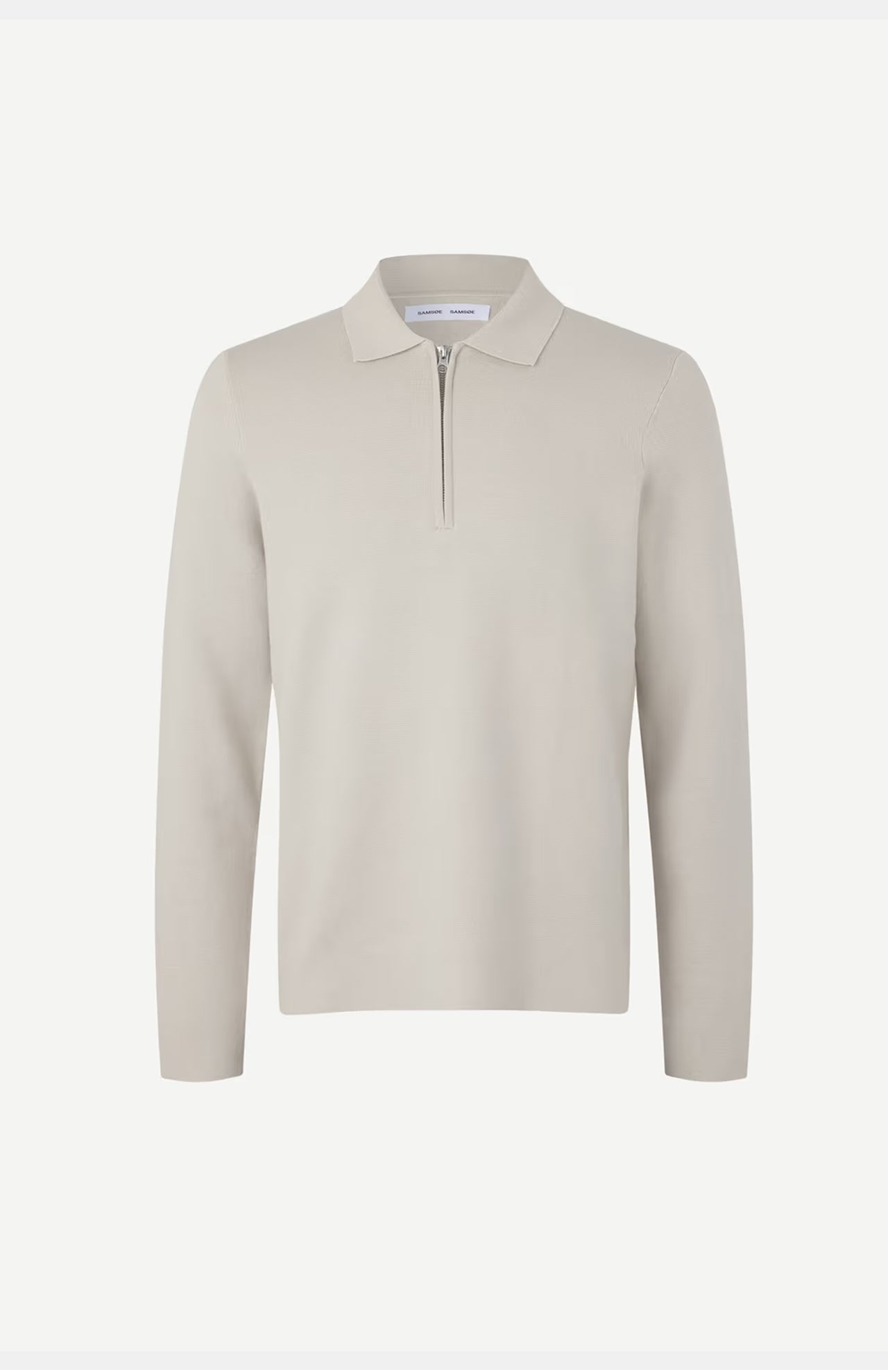 Saguna Half Zip Polo Natural