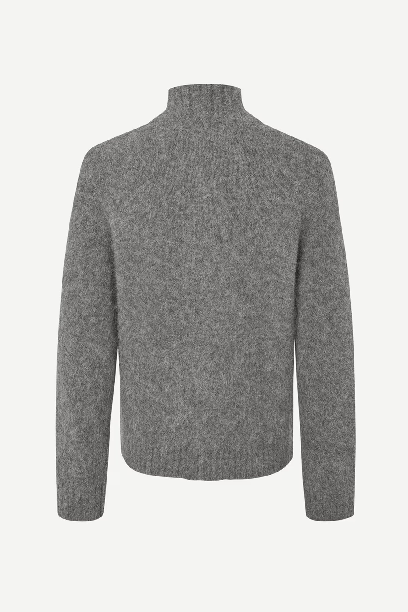 Sajean Alpaca Zip Cardigan