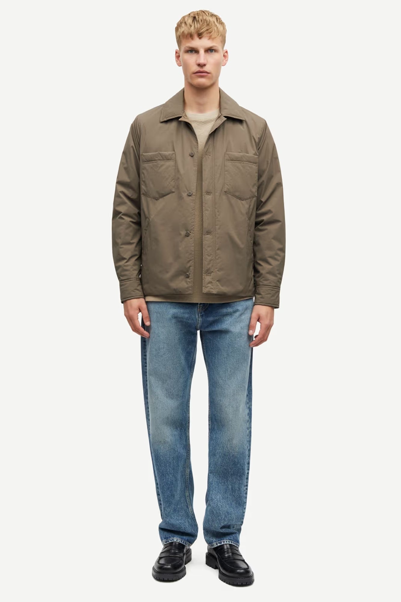 Sapally Shirt Jacket Brown