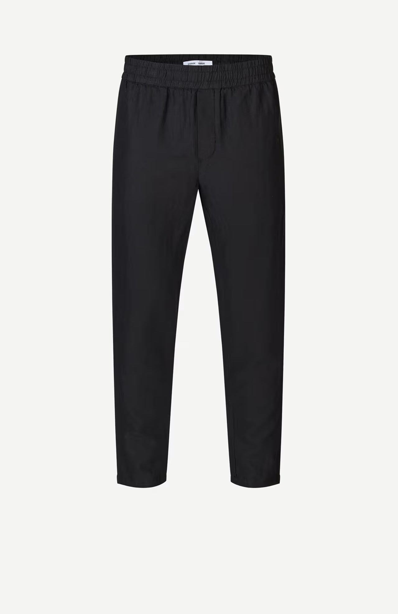 Smithy Cotton Linen Trousers Black