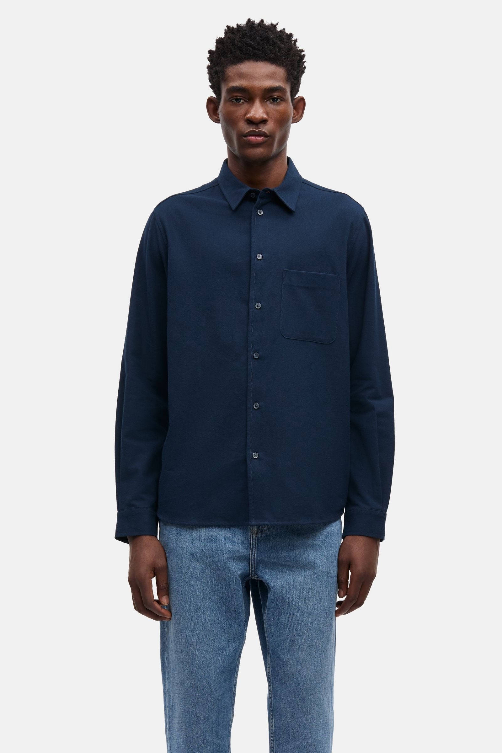 Saryan J Shirt Salute Navy