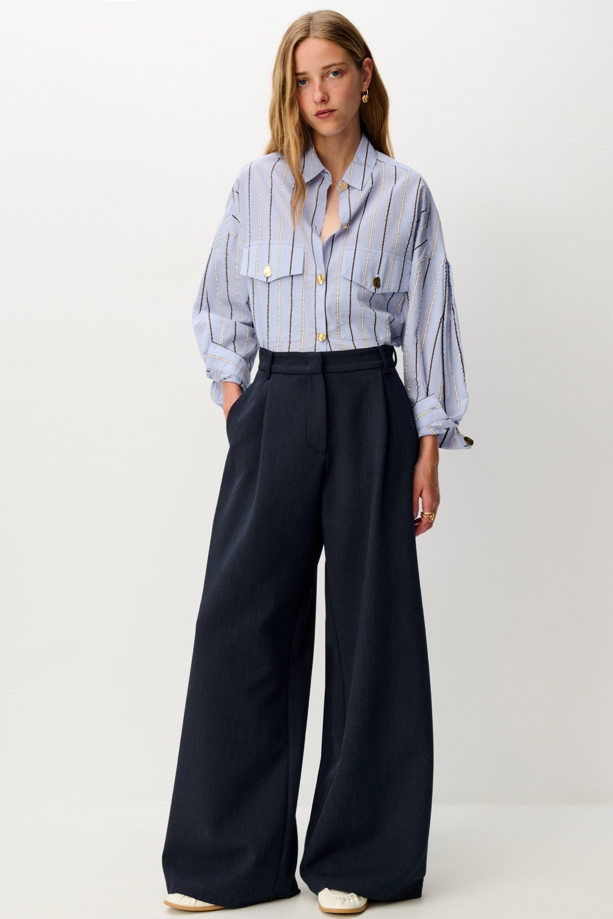 Provenco Trousers Mood Indigo