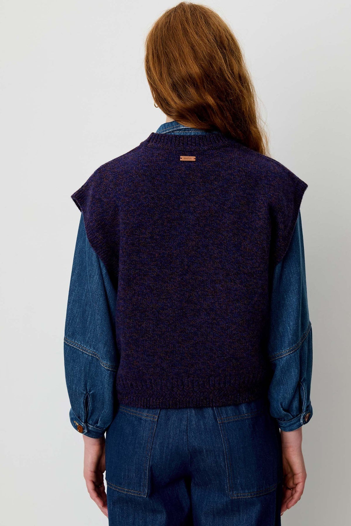 Fabinino Vest Ink Blue