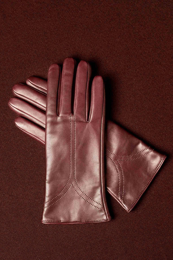 Mauro Leather Gloves Coffee