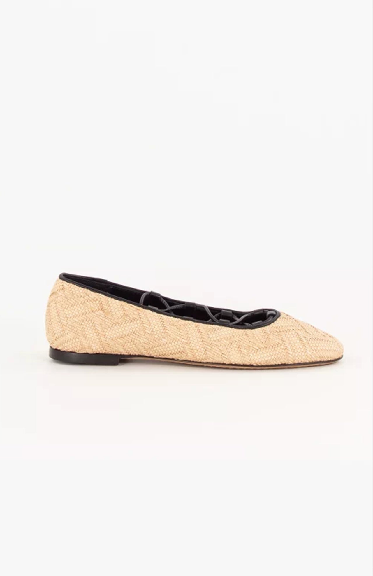 Pina Ballerina Flats Raffia