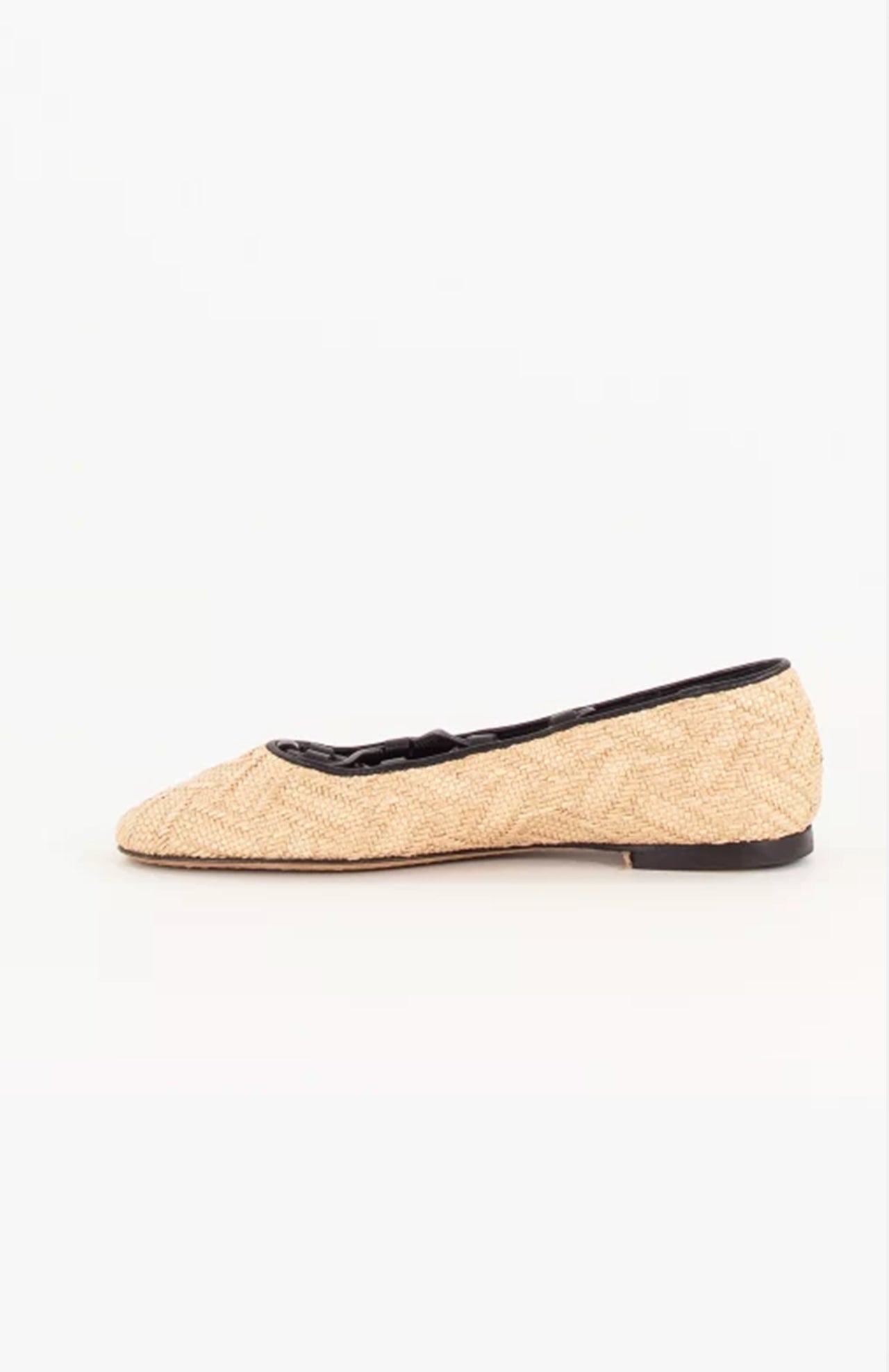 Pina Ballerina Flats Raffia