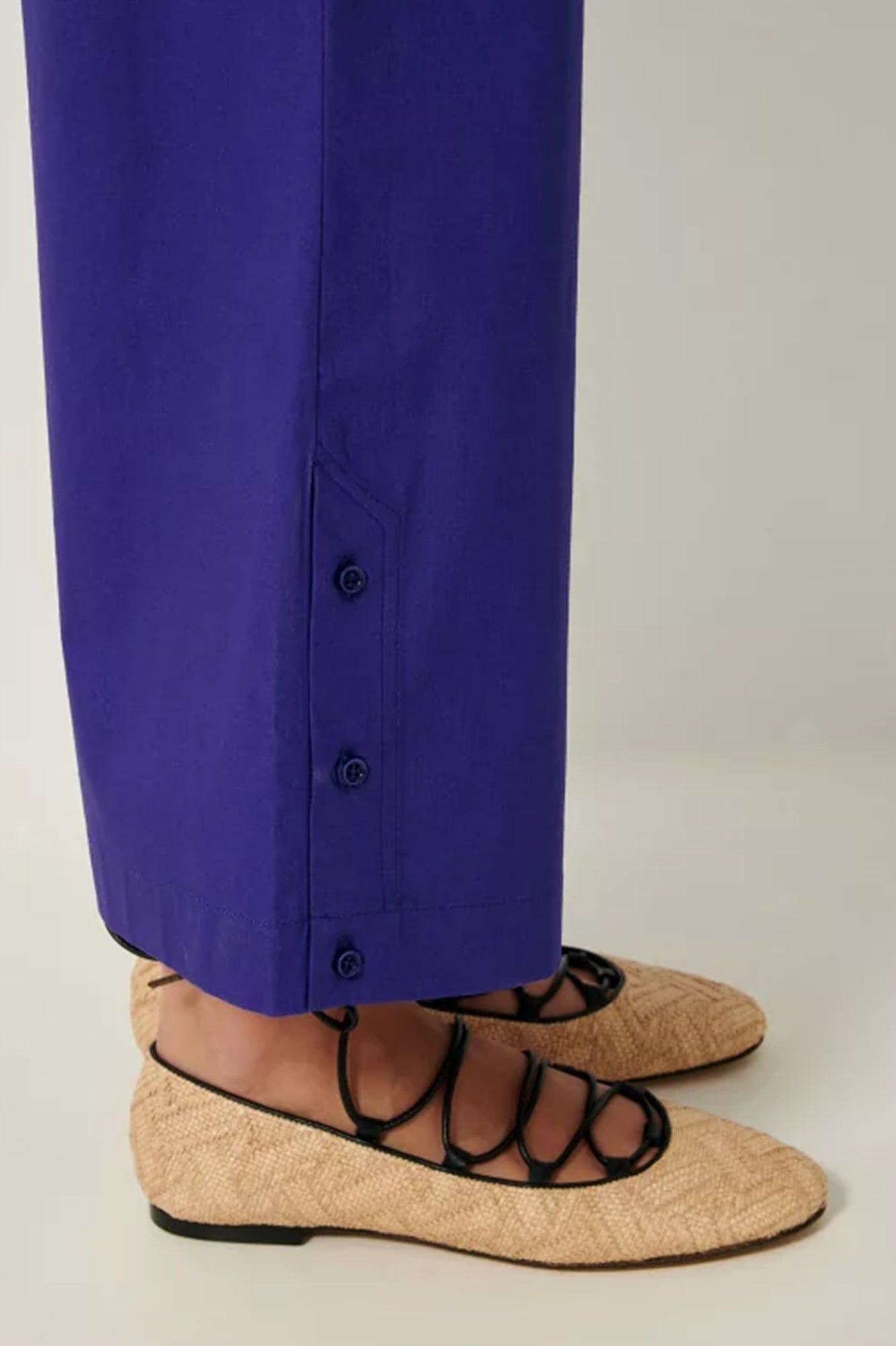 Pina Ballerina Flats Raffia