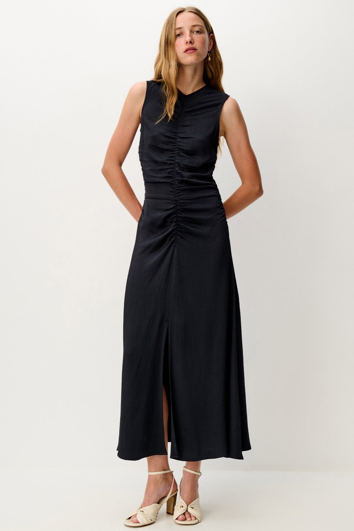 Hayworth Sleeveless Dress Moonless