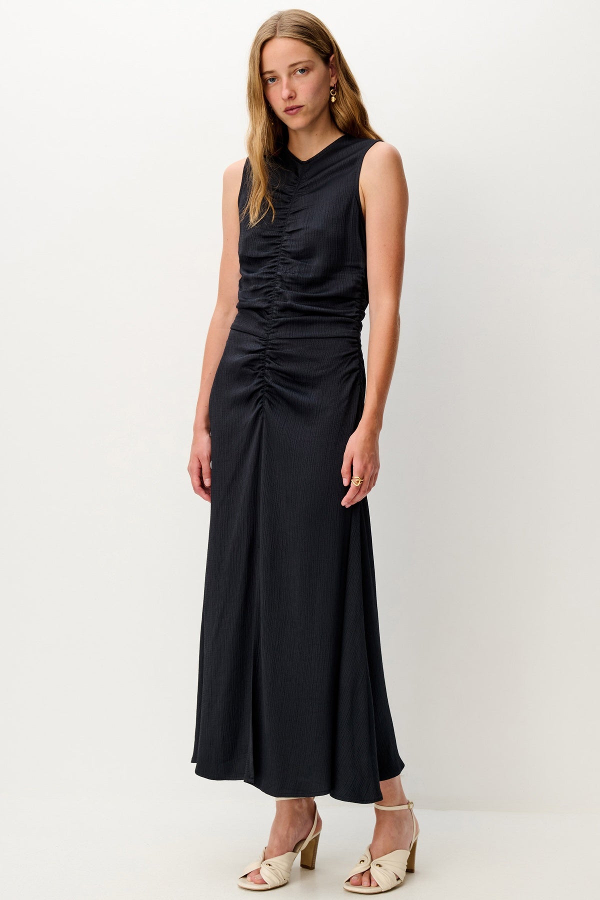 Hayworth Sleeveless Dress Moonless