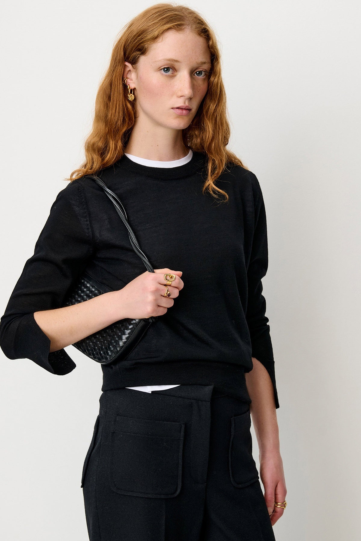 Teshima Pullover Black