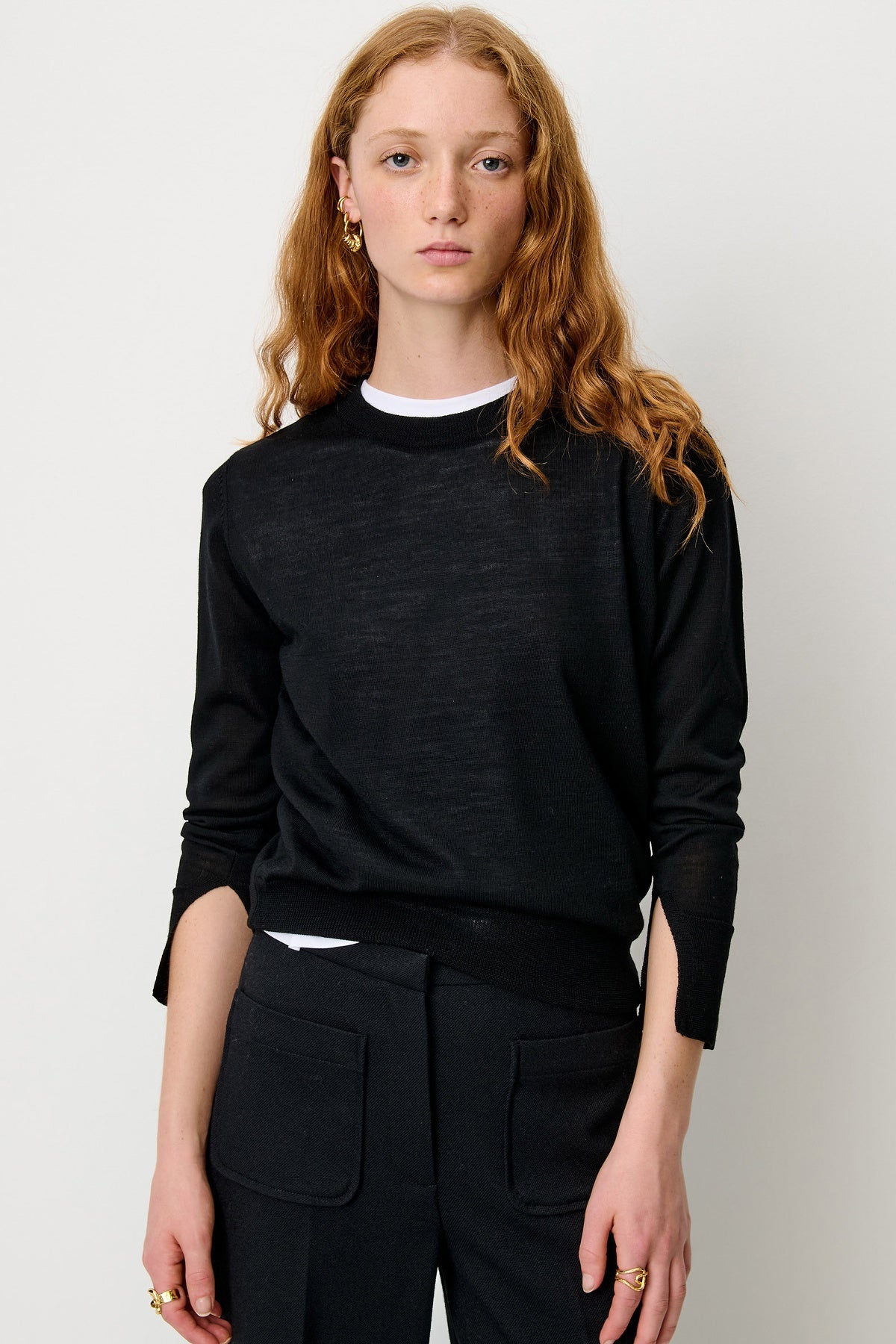 Teshima Pullover Black