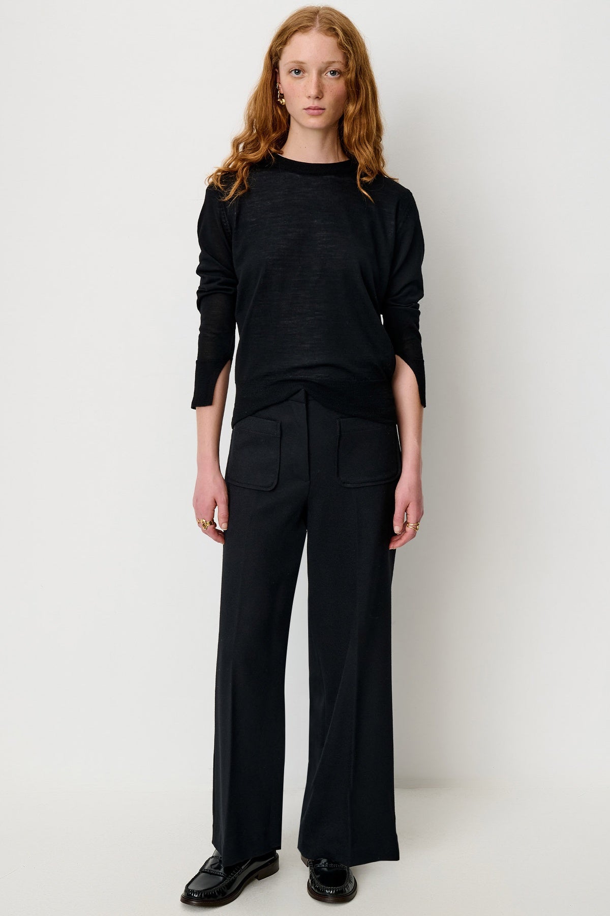Teshima Pullover Black