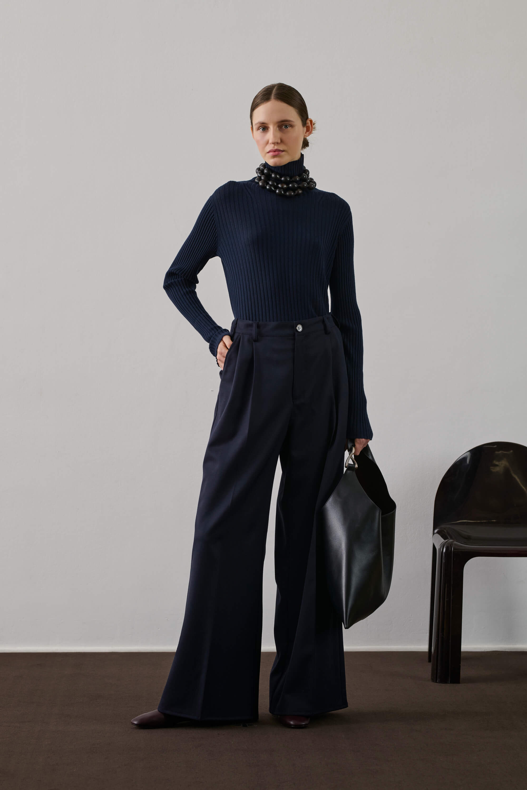 Frejus Wool Wide Pants