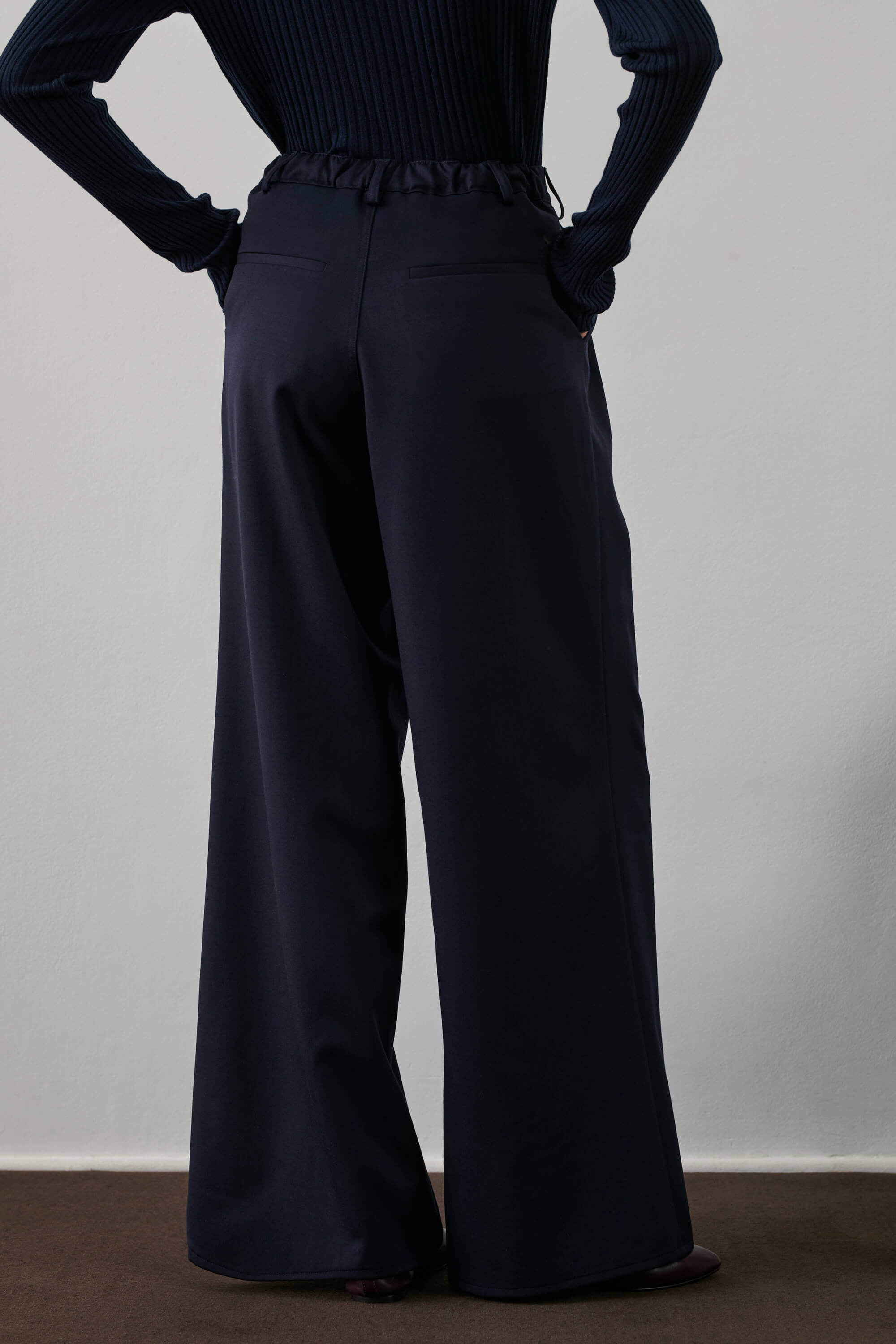 Frejus Wool Wide Pants