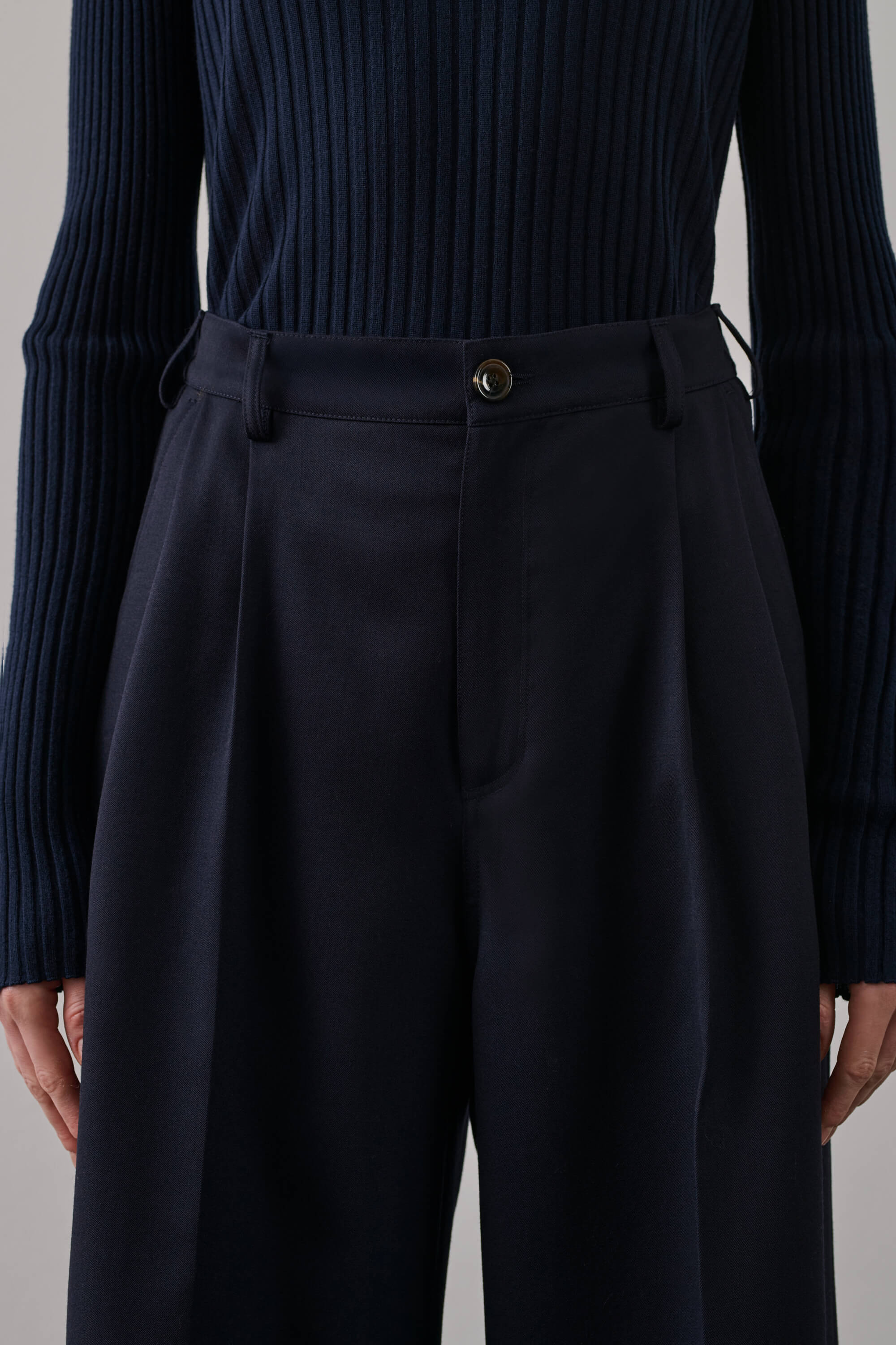 Frejus Wool Wide Pants