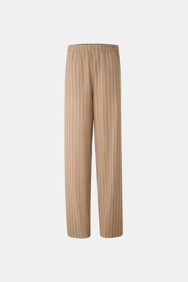 Harlan Striped Cotton Trousers