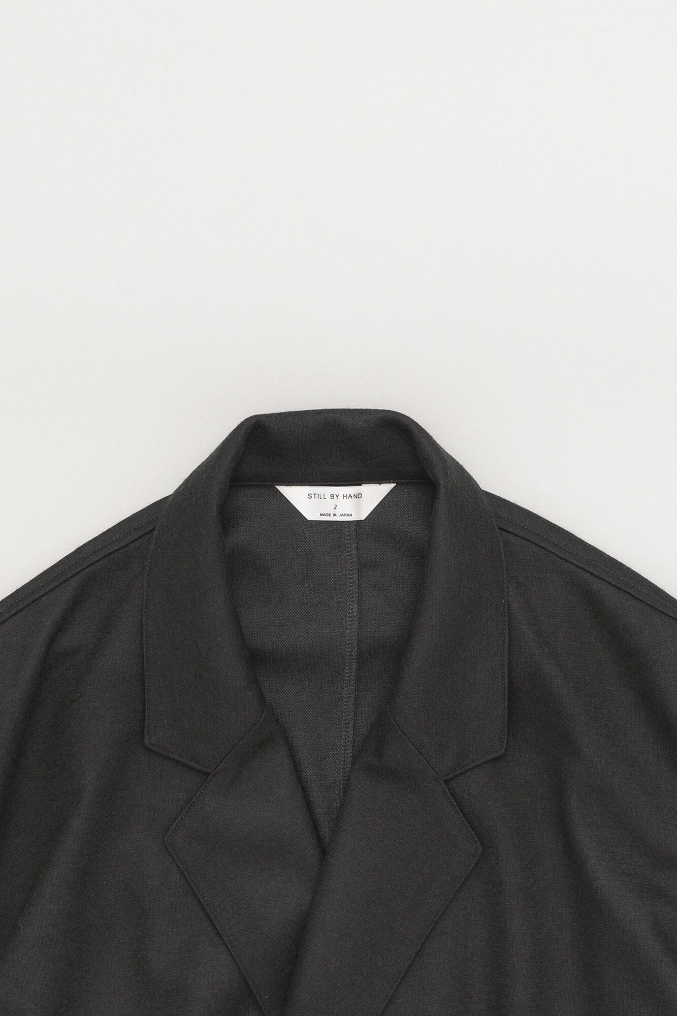 Wool Jersey Jacket Charcoal