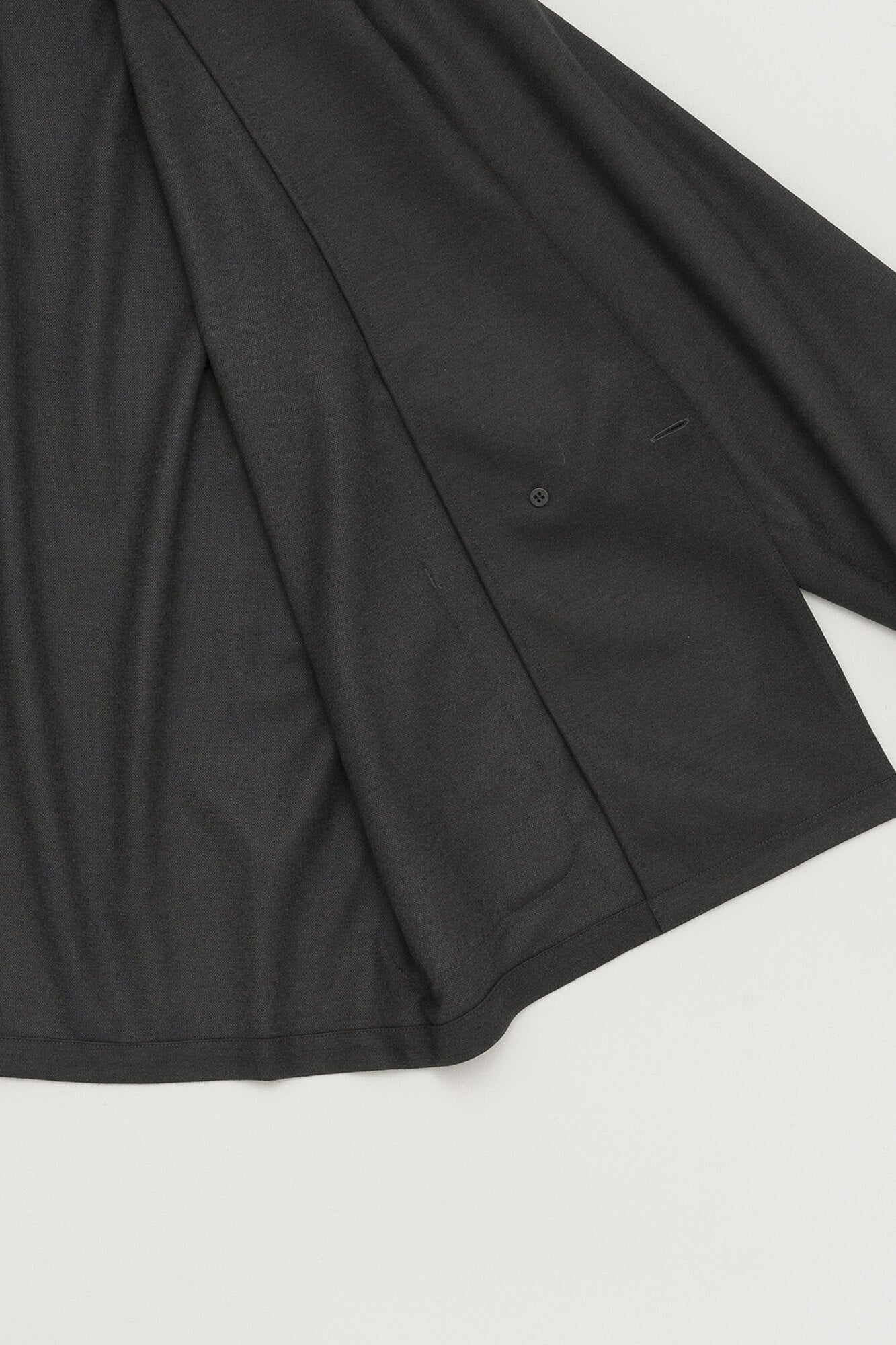 Wool Jersey Jacket Charcoal