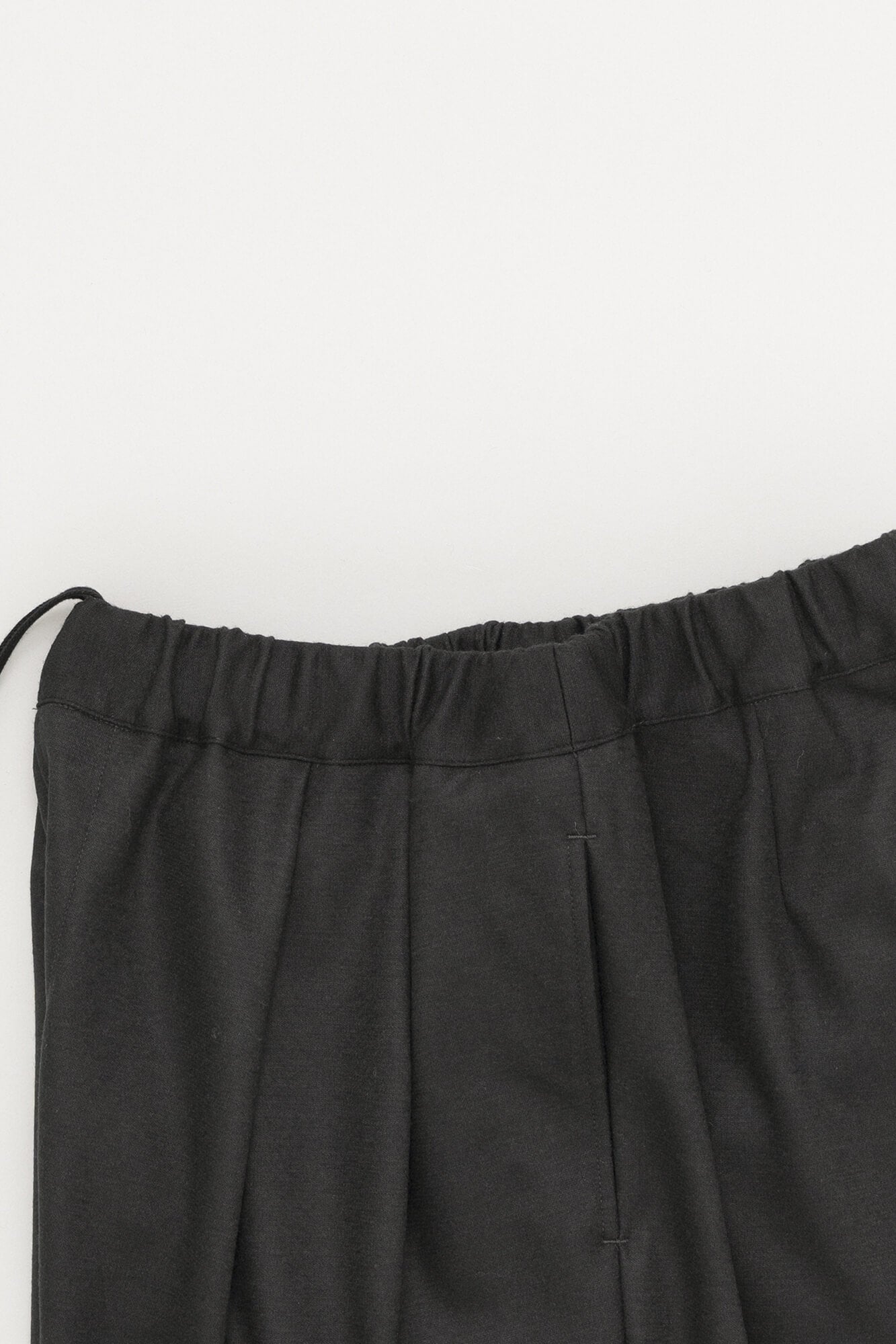Wool Jersey Joggers Charcoal