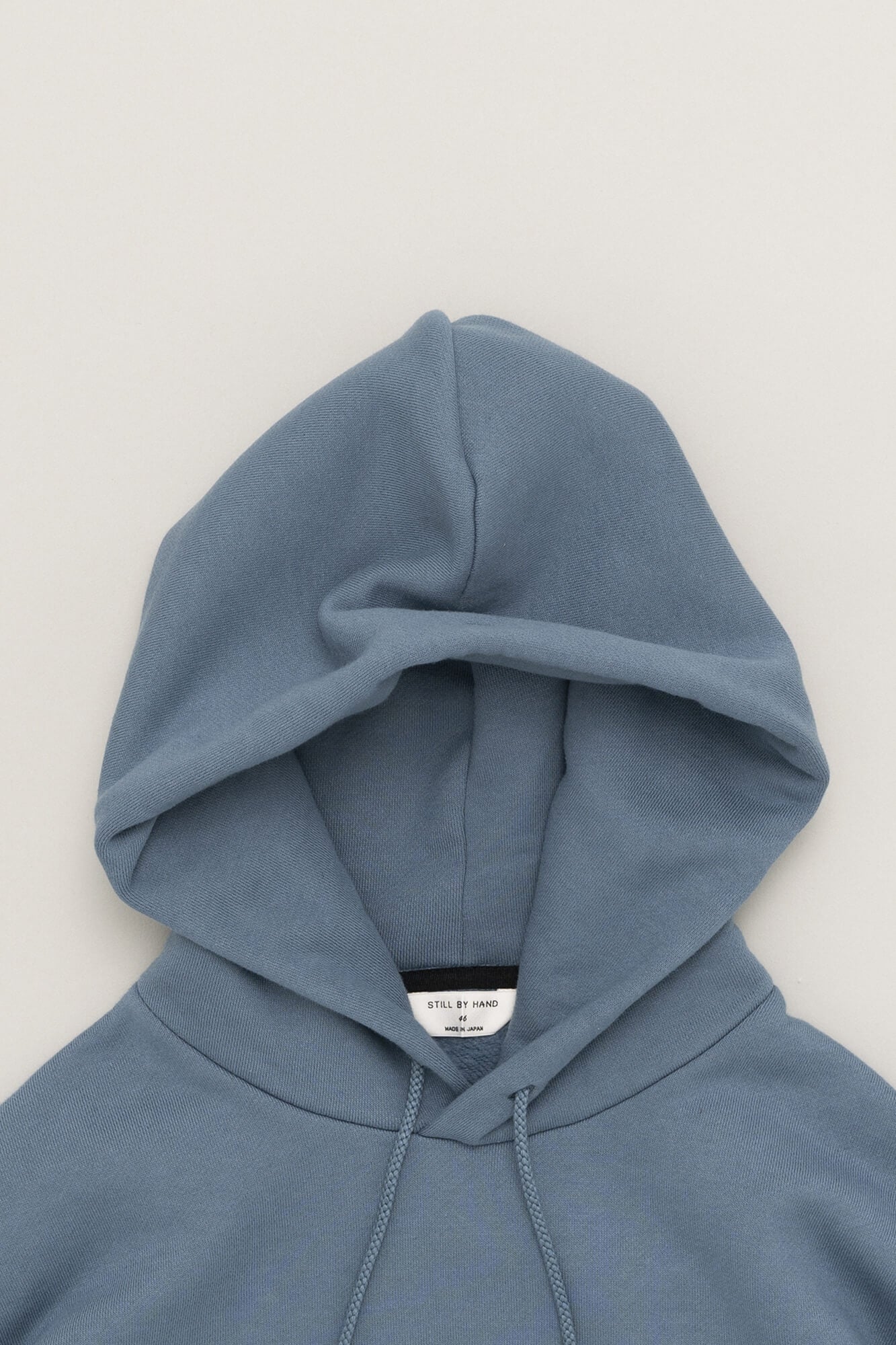 Fleece Hoodie Smoke Blue