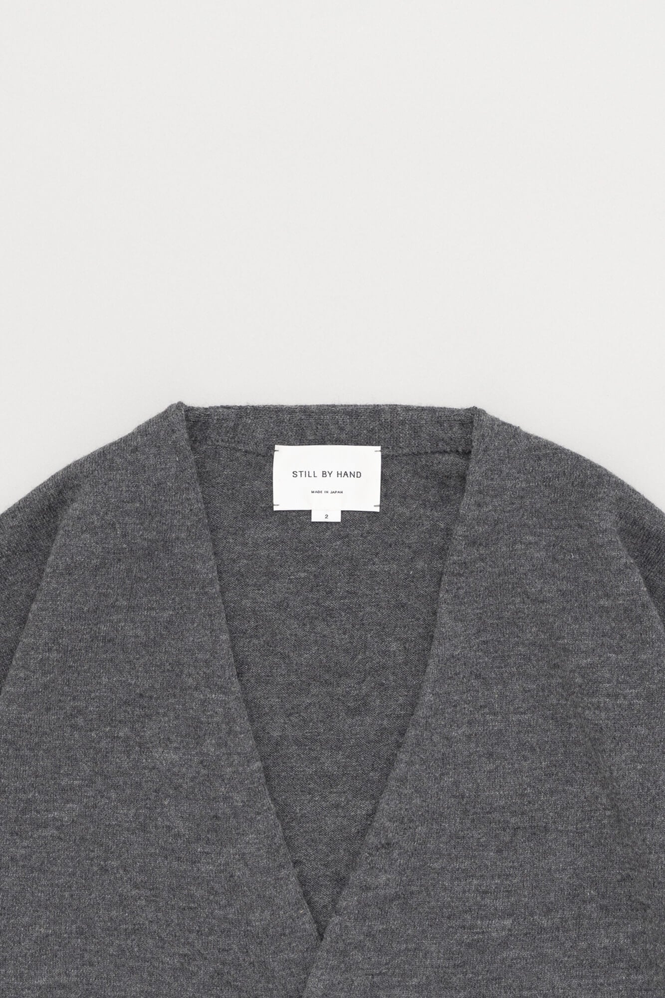Silk Mix Cardigan Grey