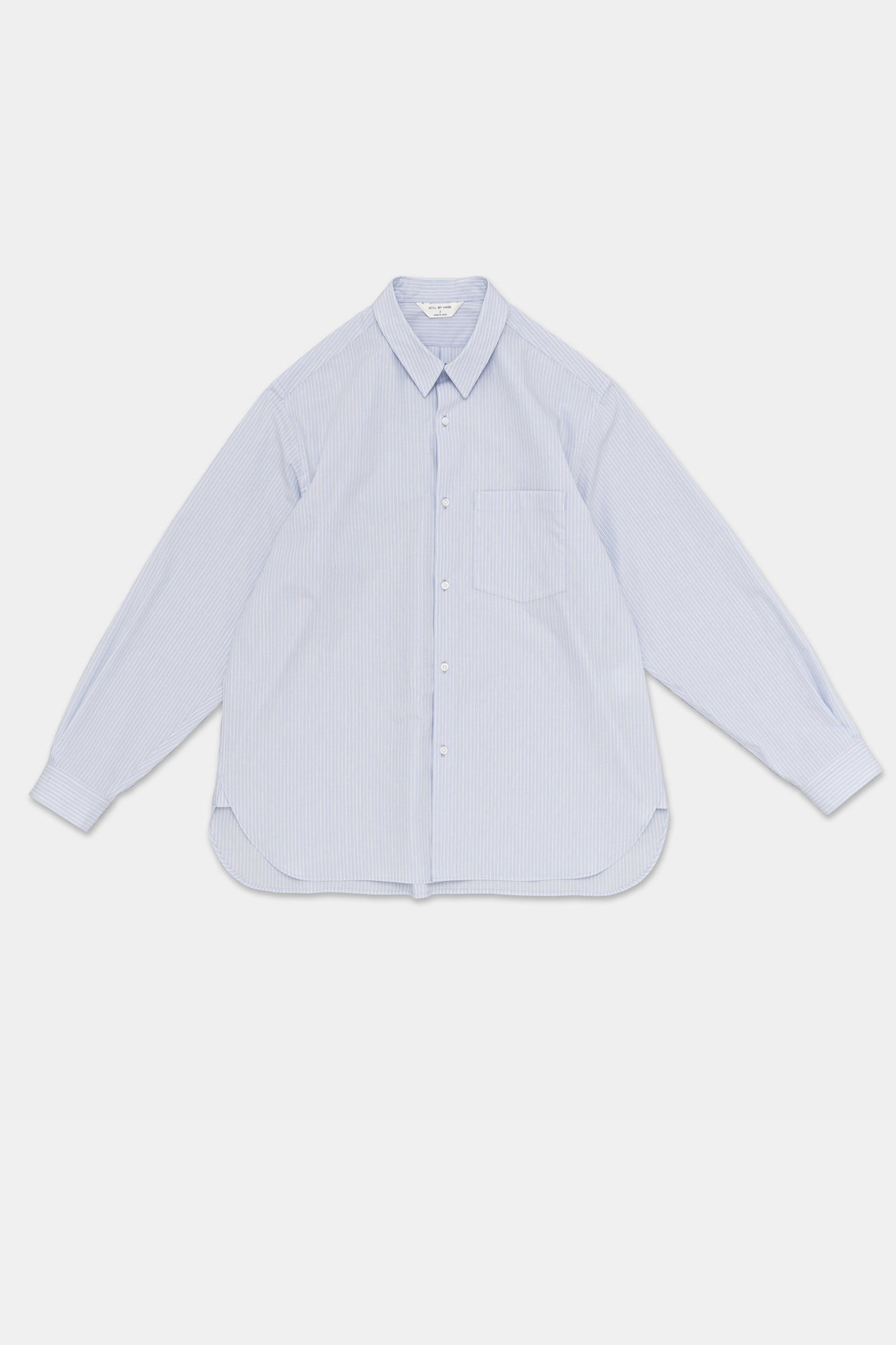 Regular Collar Shirt Striped