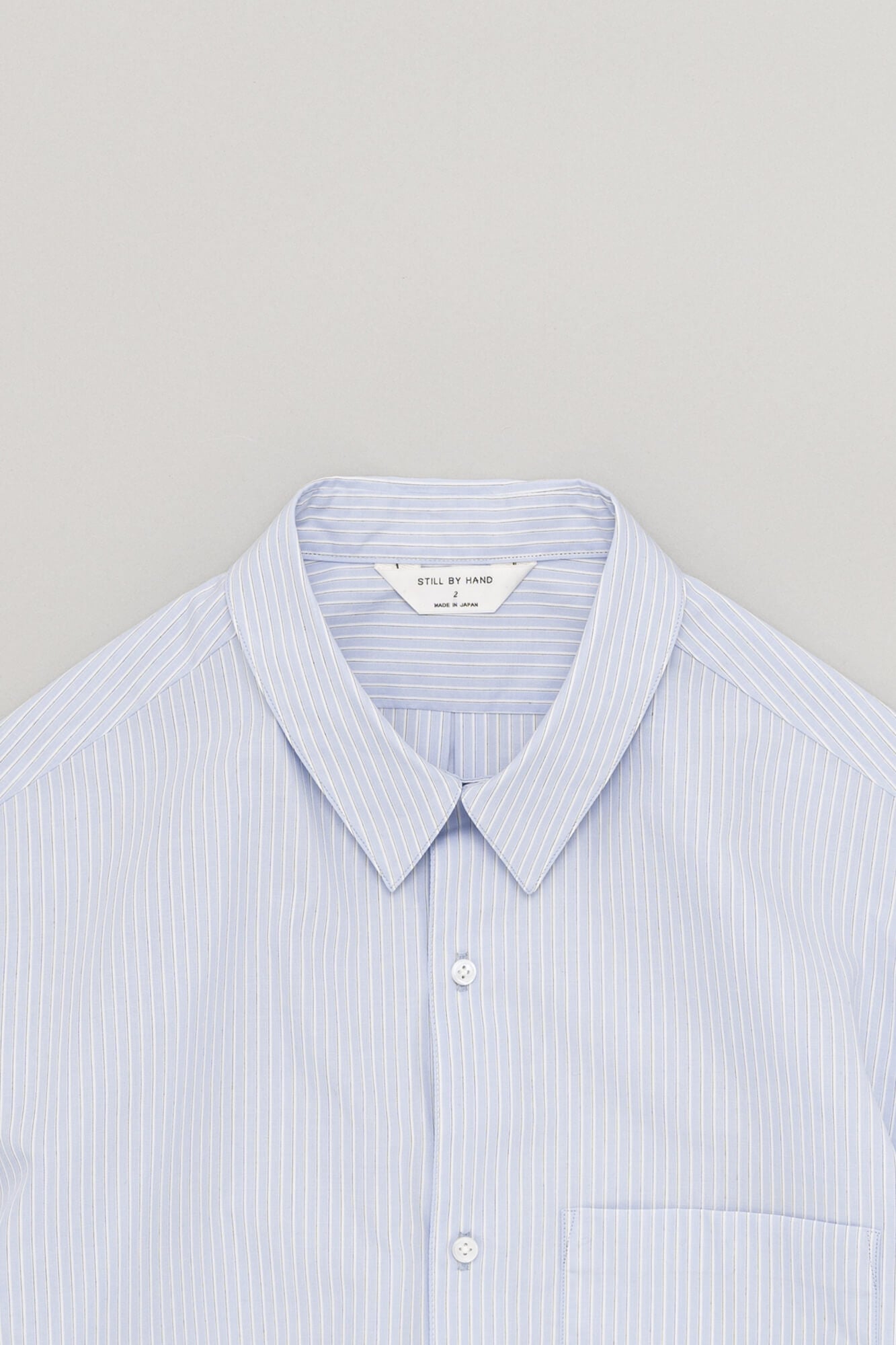 Regular Collar Shirt Striped