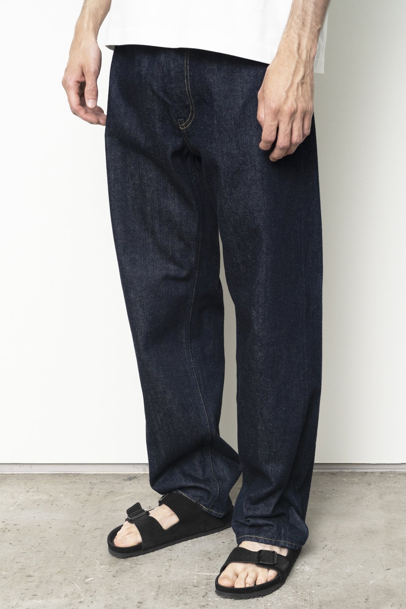 Denim Trousers Navy