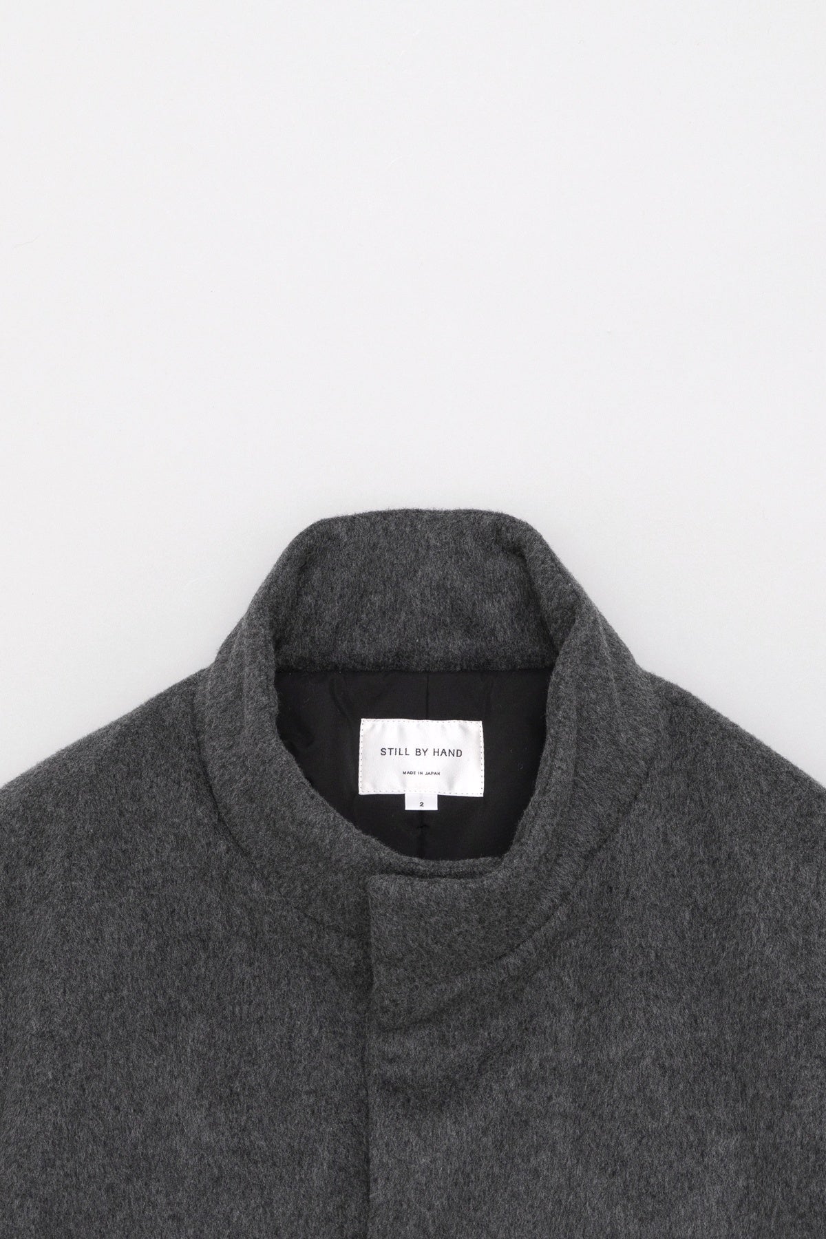Padded Wool Blouson Grey