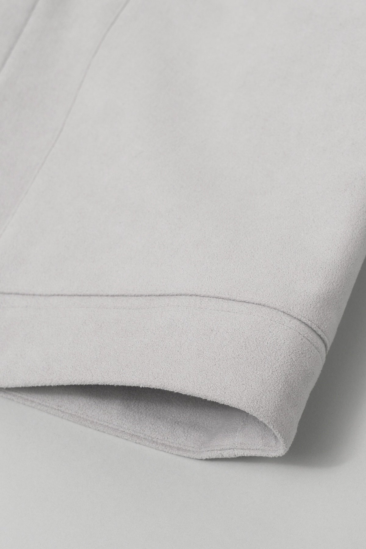 Synthetic Leather Short Blouson Taupe