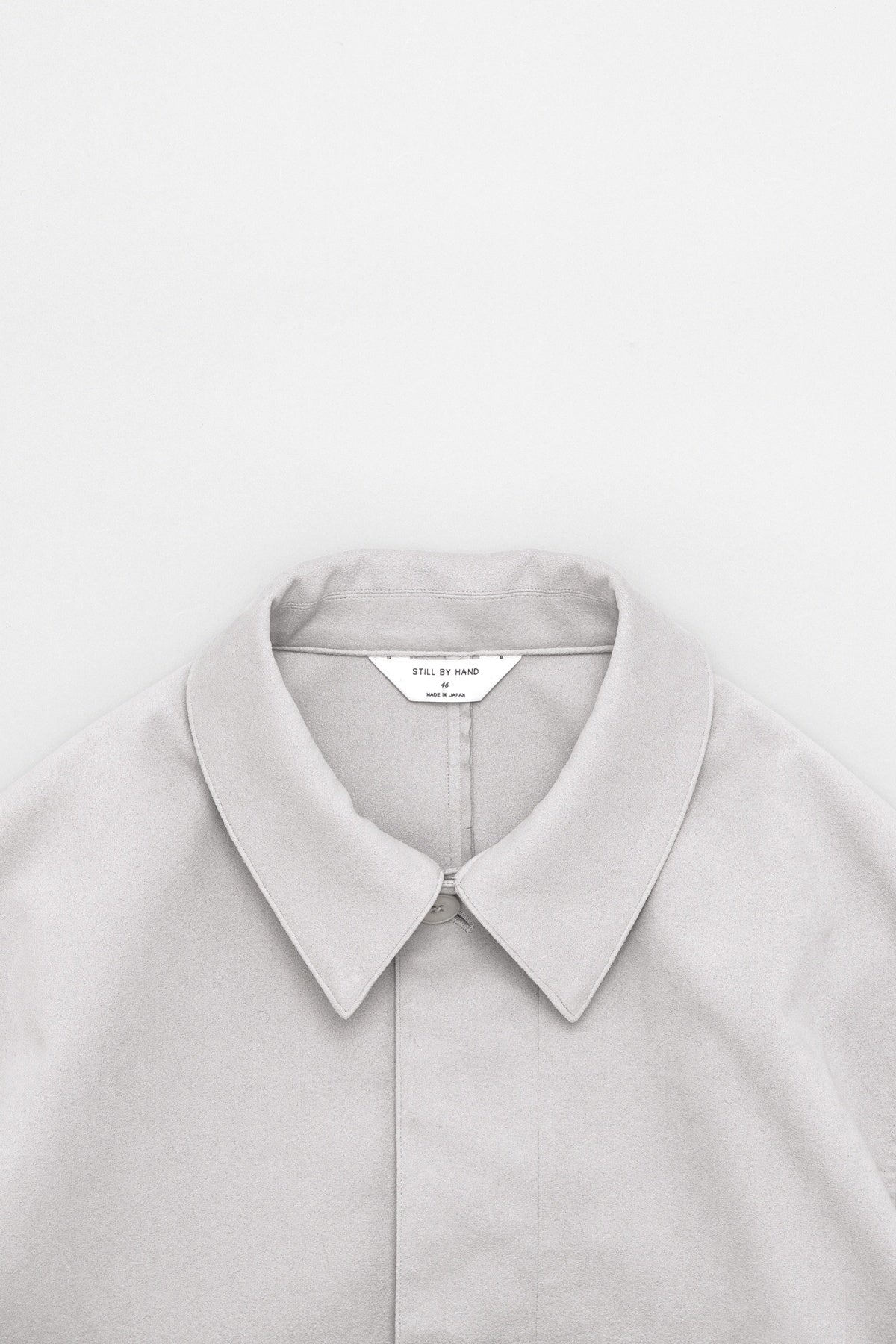 Synthetic Leather Short Blouson Taupe