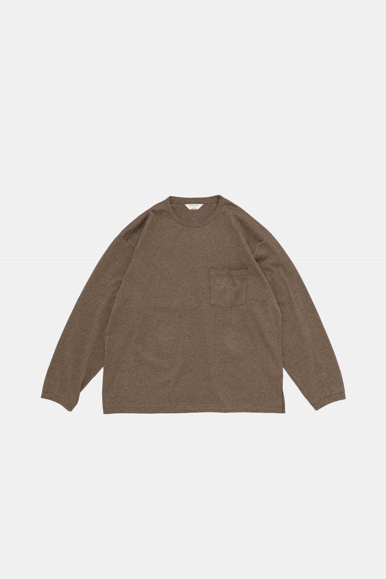 Loose Pocket Longsleeve Mocha