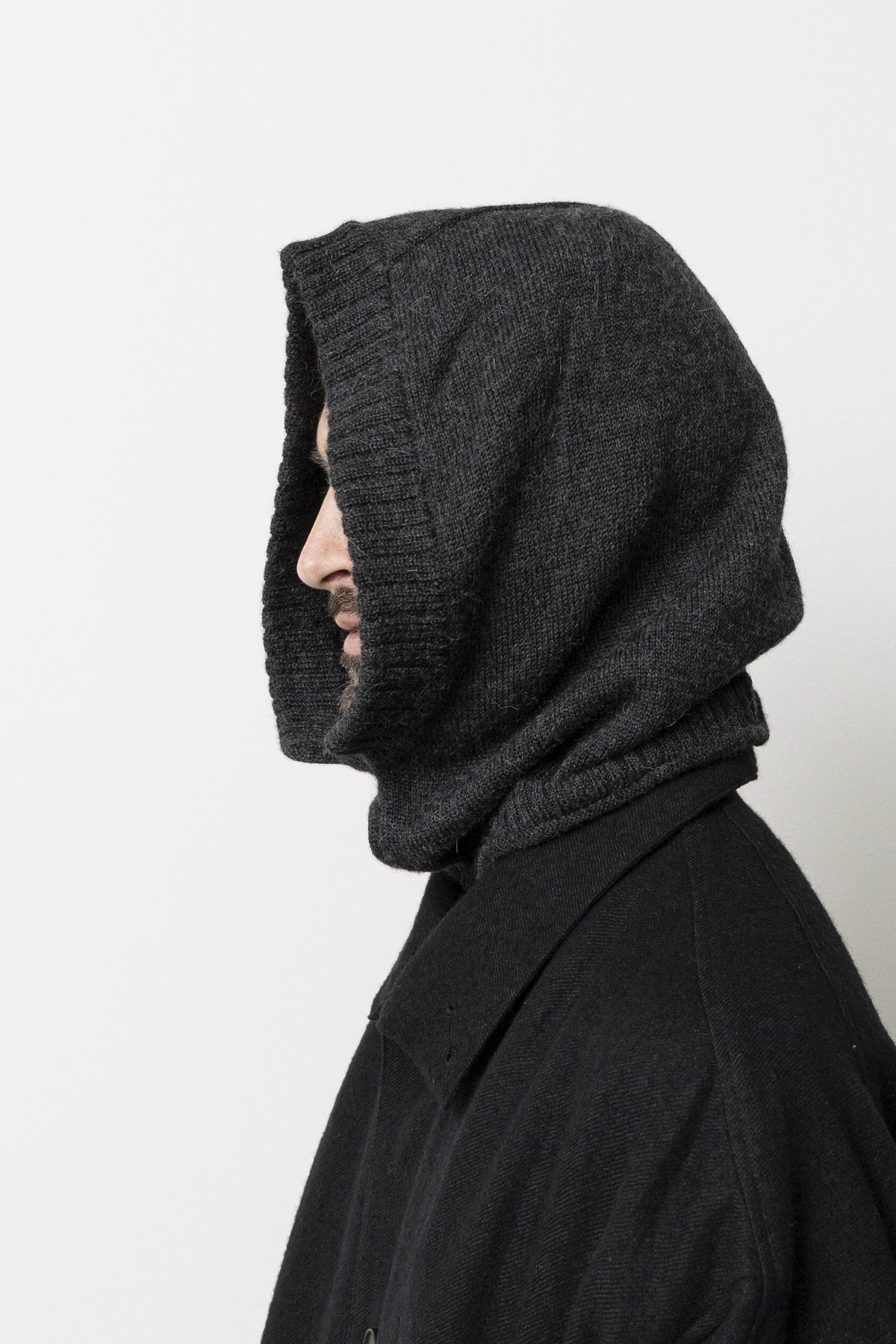 Knitted Head Warmer Black