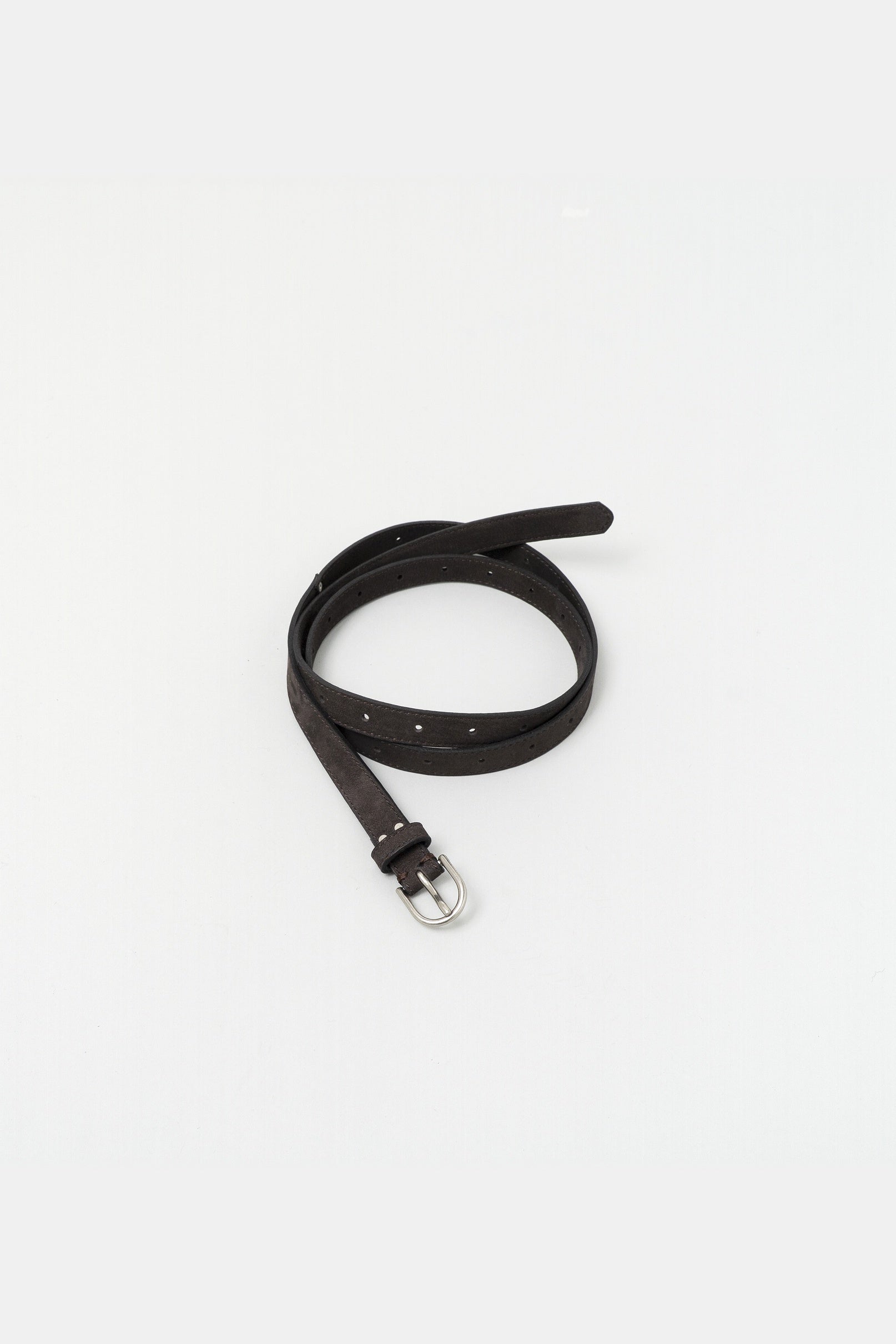 Leather Belt Dark Brown 18mm