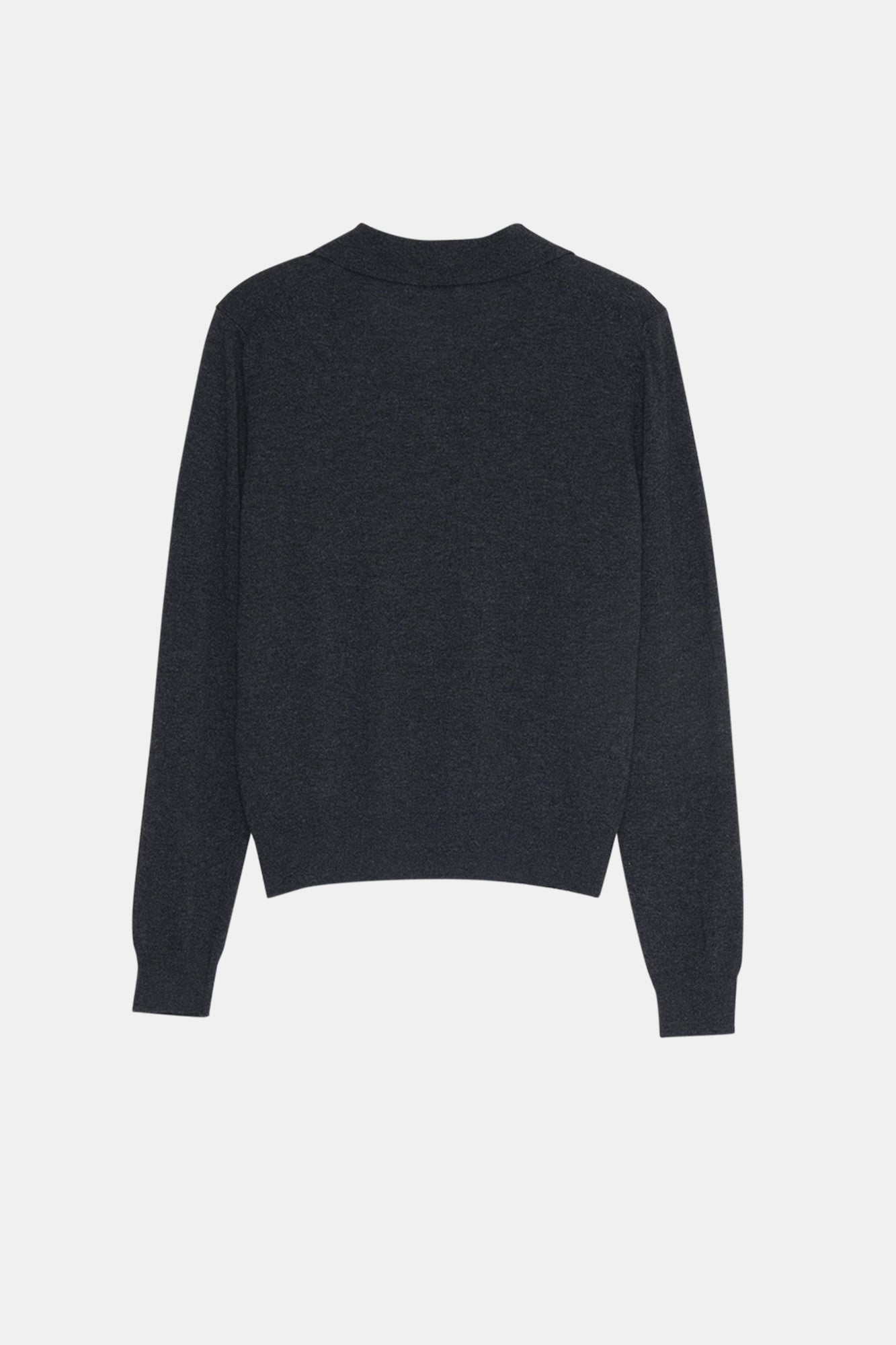 Agatha Wool Polo Galactic Grey
