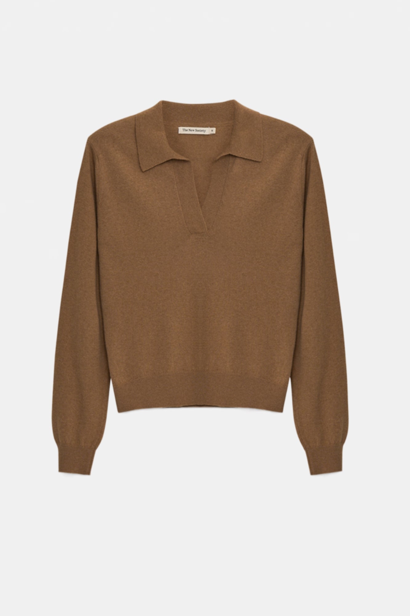 Agatha Wool Polo Camel