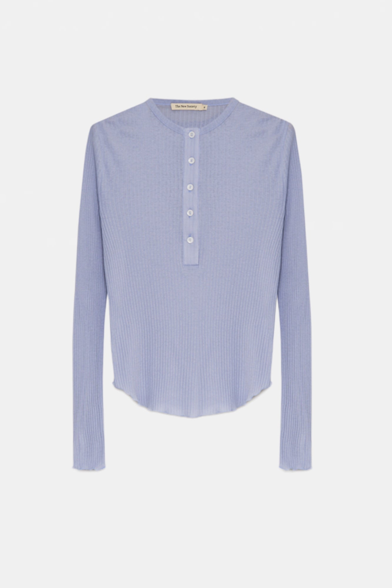 Enea Ribbed Tee Lilac Haze