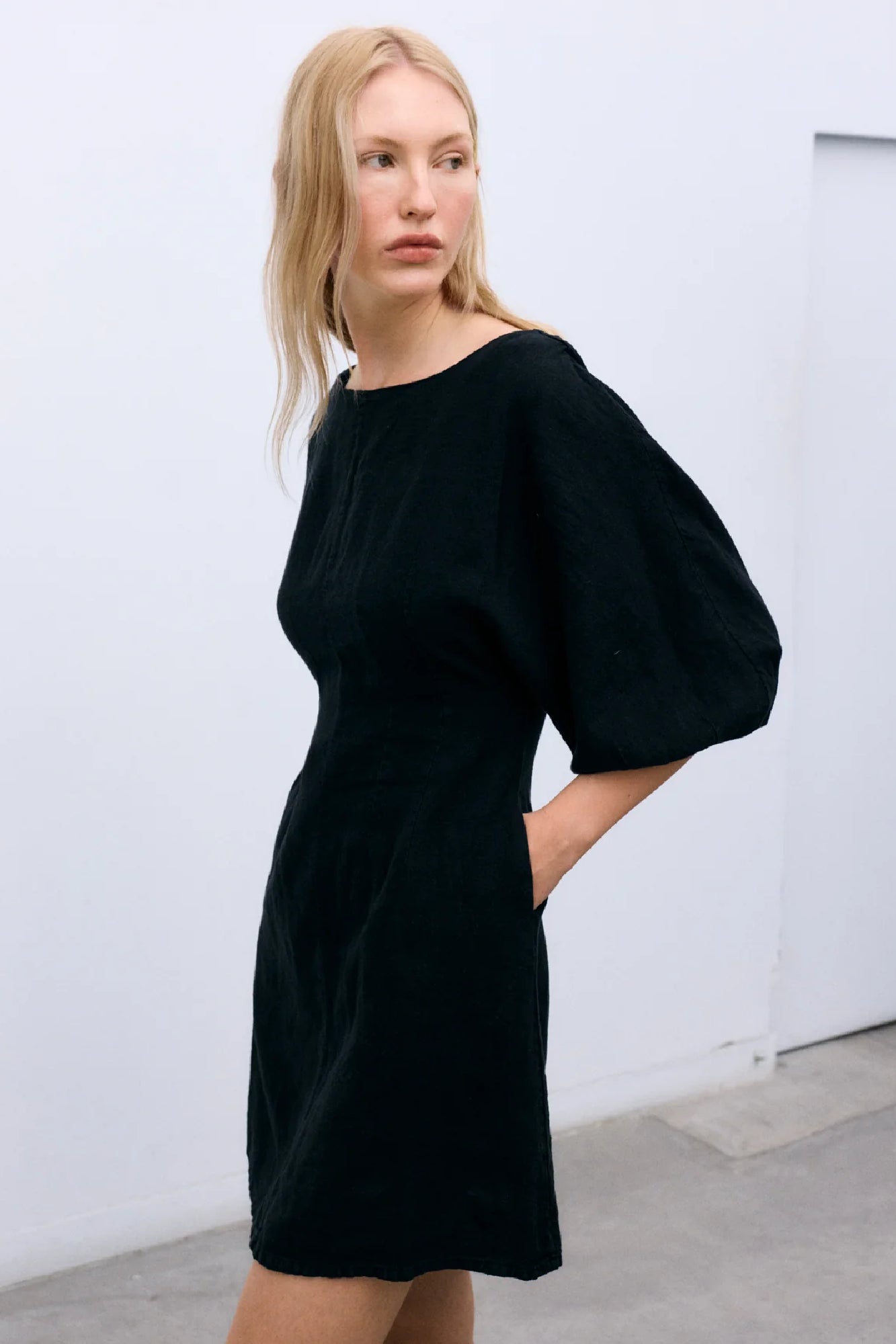 Galium Linen Dress