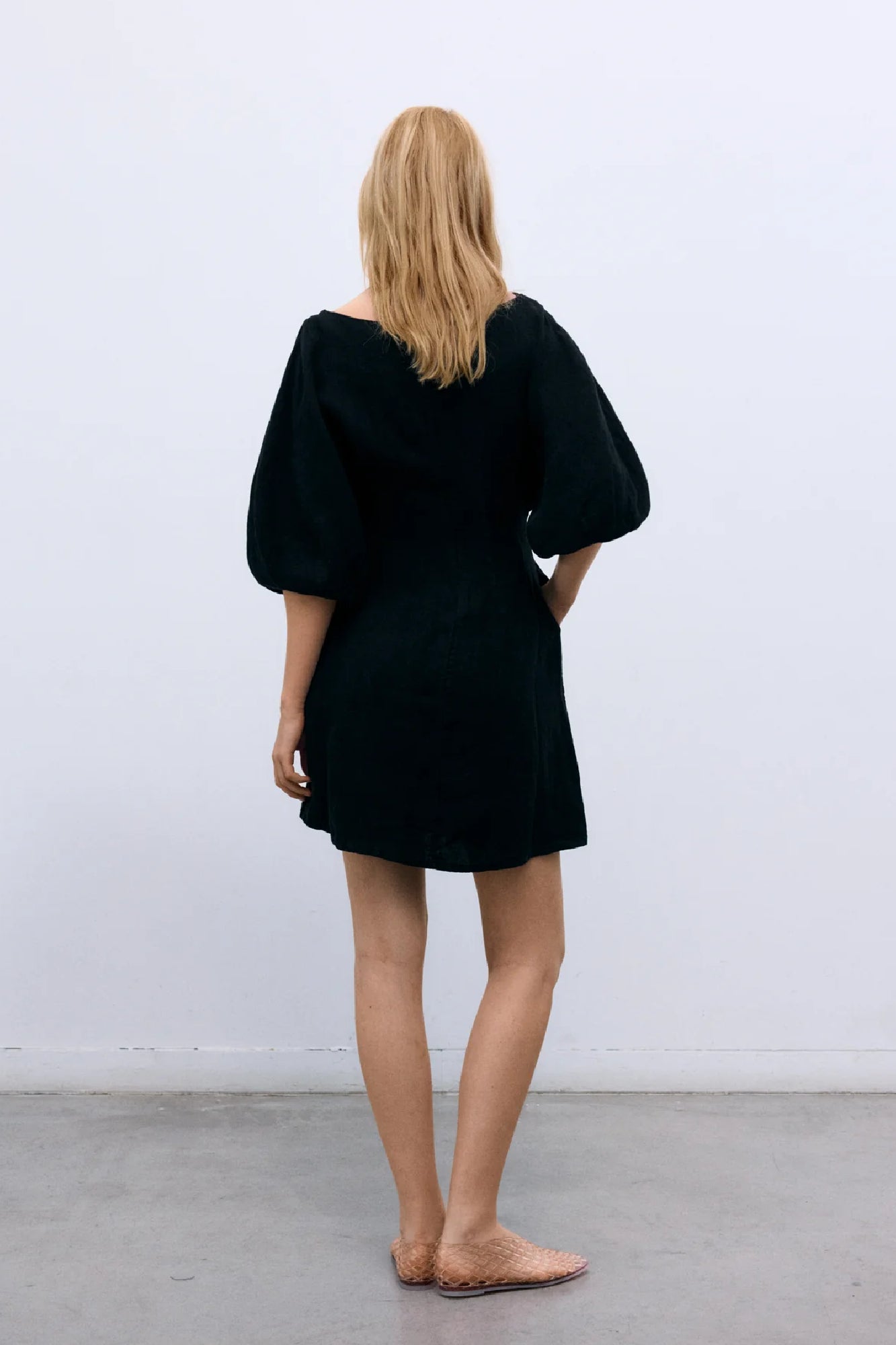 Galium Linen Dress