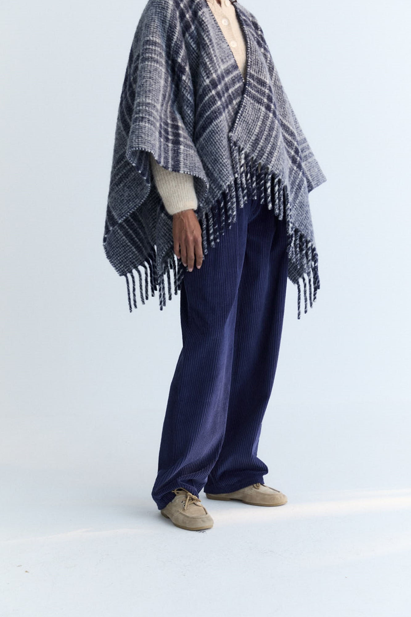 Nicol Corduroy Pants Navy