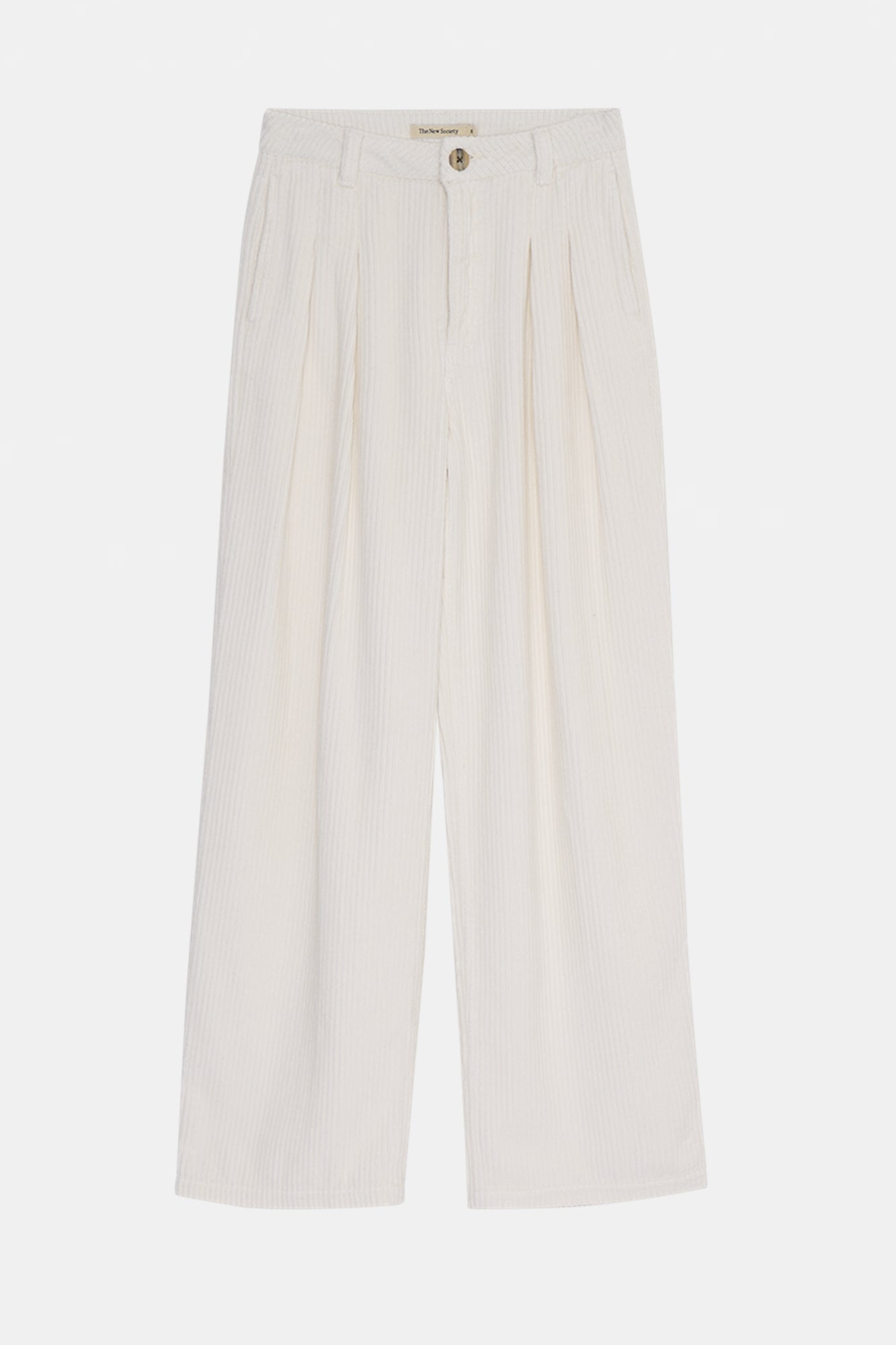 Nicol Corduroy Pants Off-white