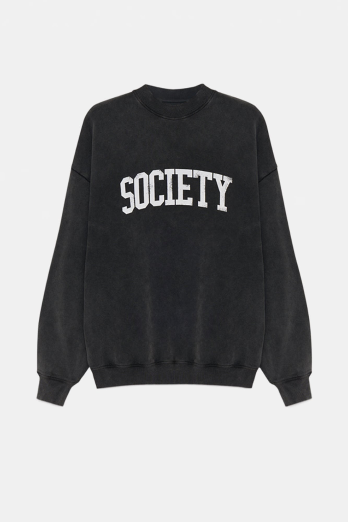 Society Sweatshirt Washed Grey