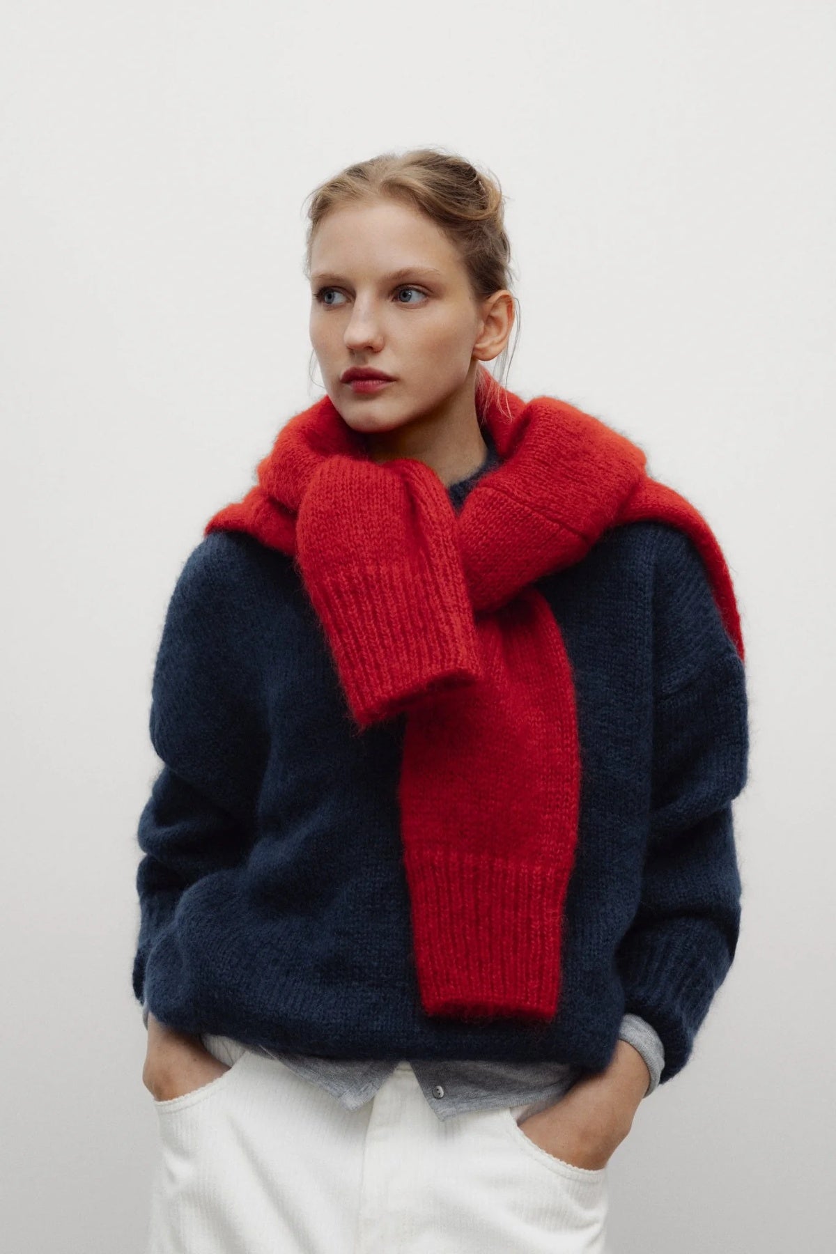 Cozy Woman Jumper Black Iris