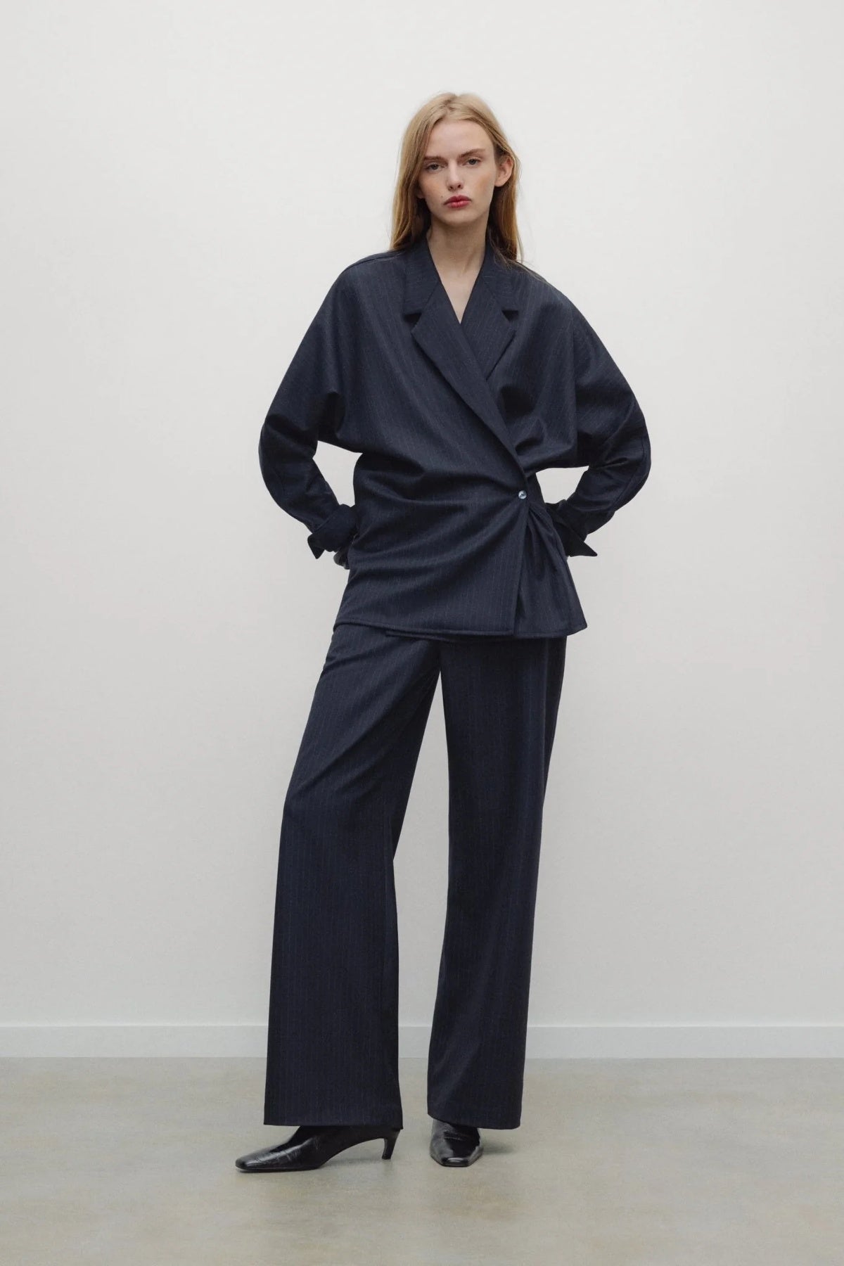 Faith Woman Trousers Black Iris